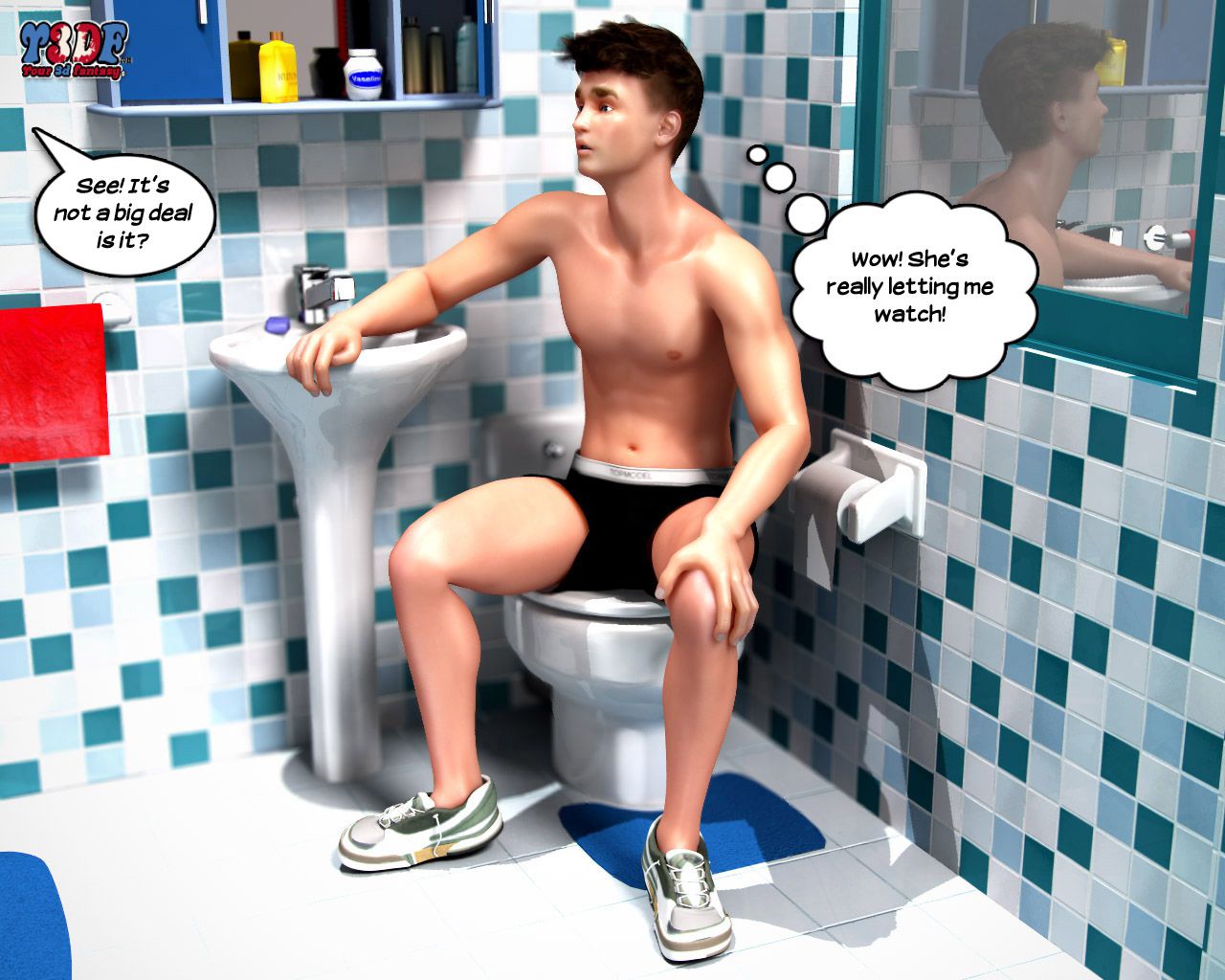 Busted [Y3DF] - Chapter 1 — Page 49