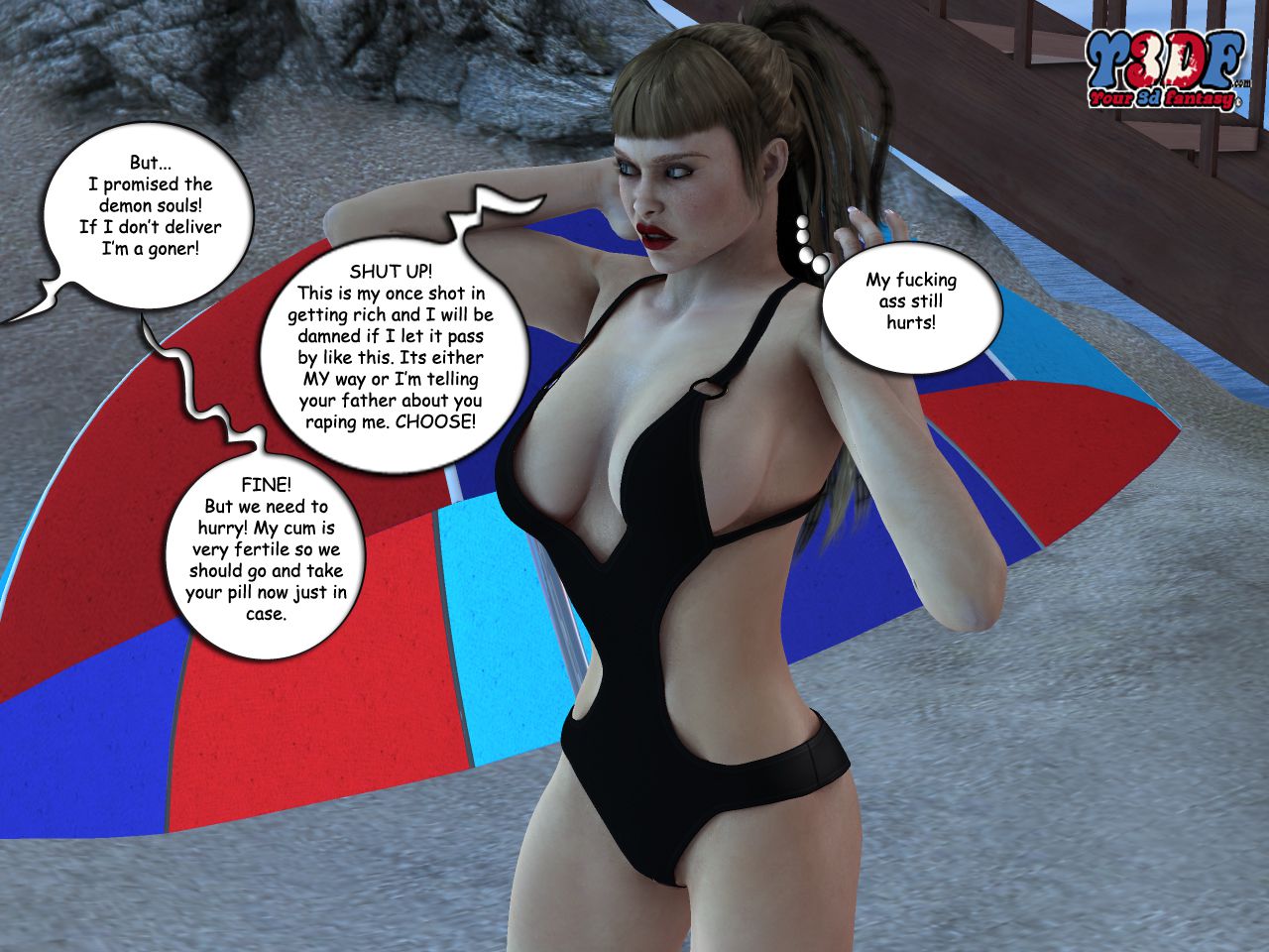 Cursed [Y3DF] - Chapter 1 — Page 100