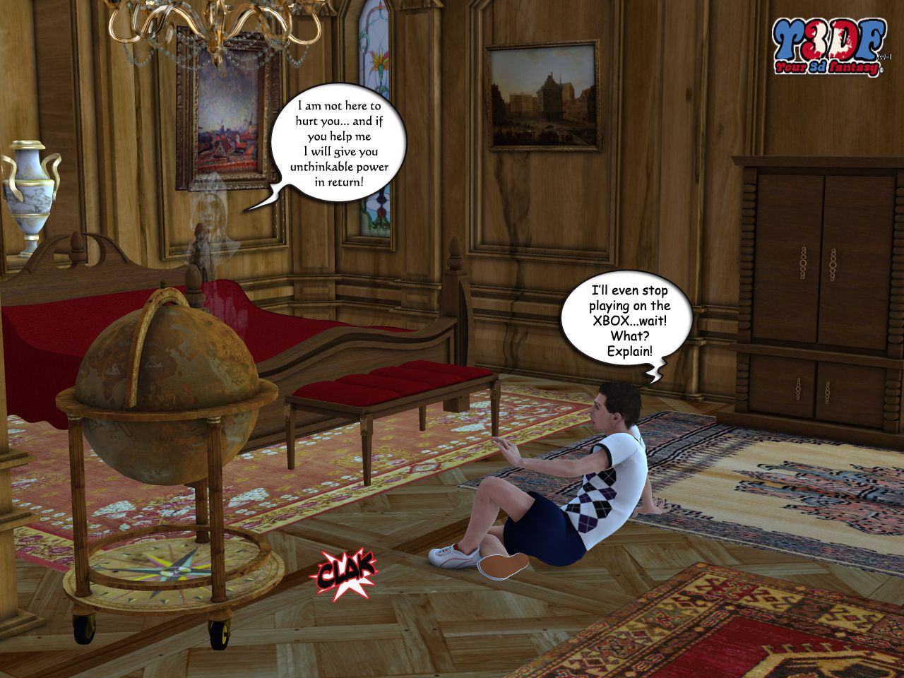 Cursed [Y3DF] - Chapter 1 — Page 14