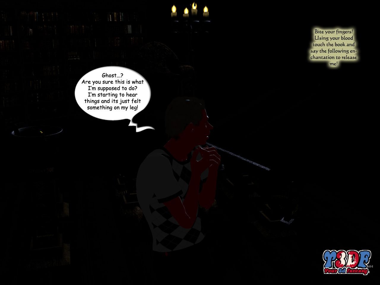 Cursed [Y3DF] - Chapter 1 — Page 23