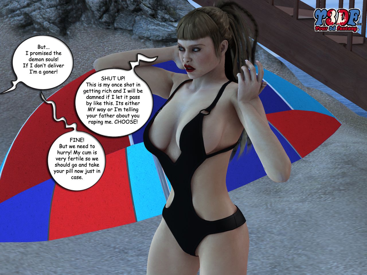 Cursed [Y3DF] - Chapter 1 — Page 99