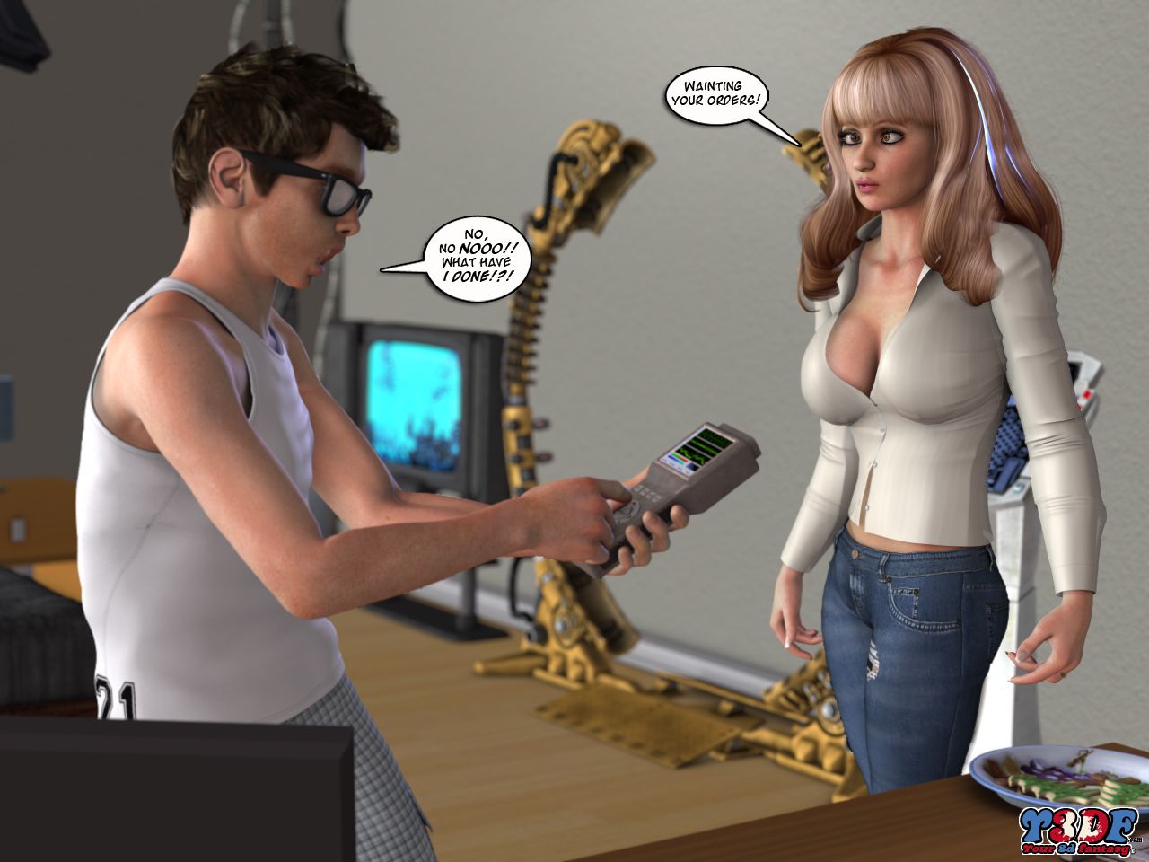 Dues – In Machina [Y3DF] - Chapter 1 — Page 12