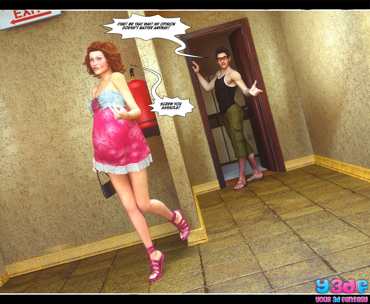 Don’t Leave Him [Y3DF] - Chapter 1 — Page 33