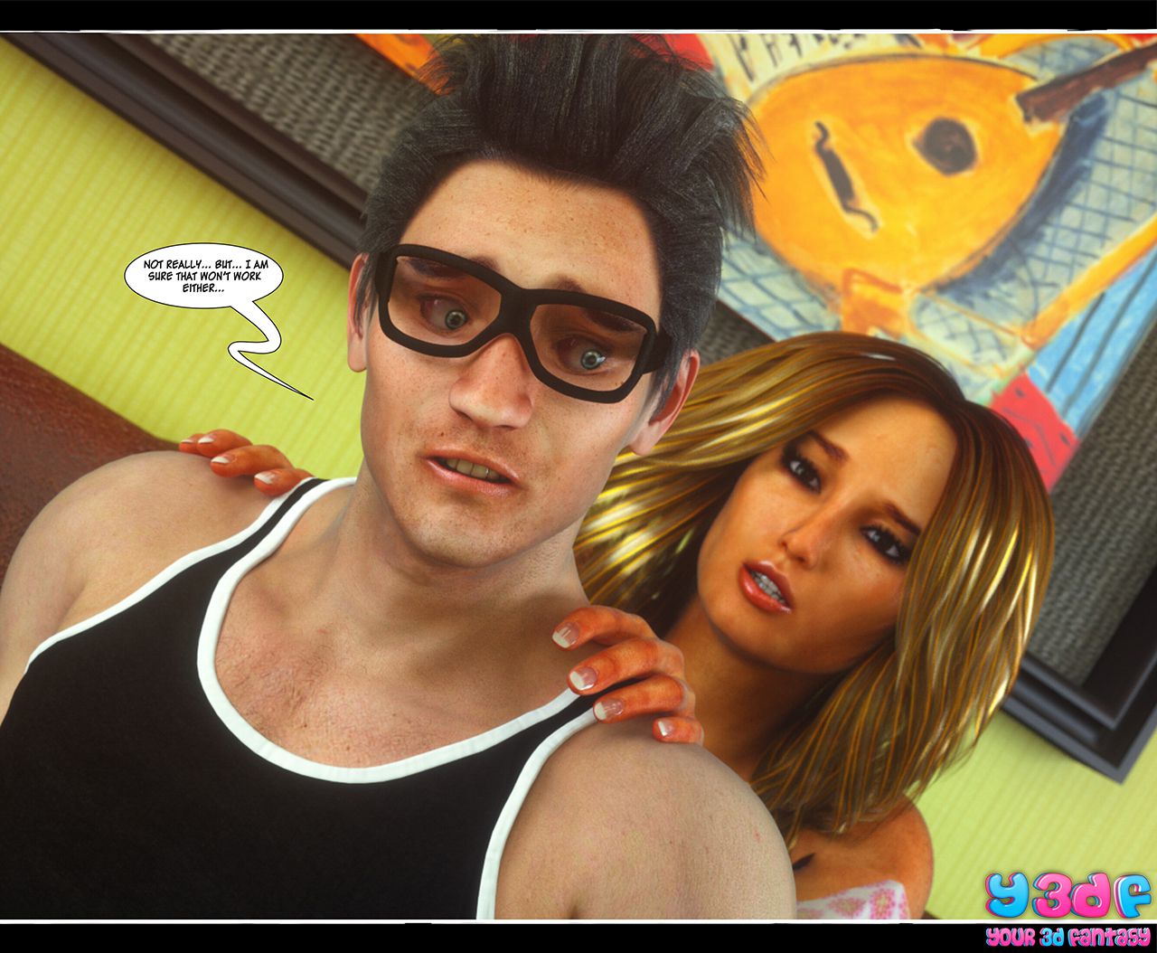 Don’t Leave Him [Y3DF] - Chapter 1 — Page 46