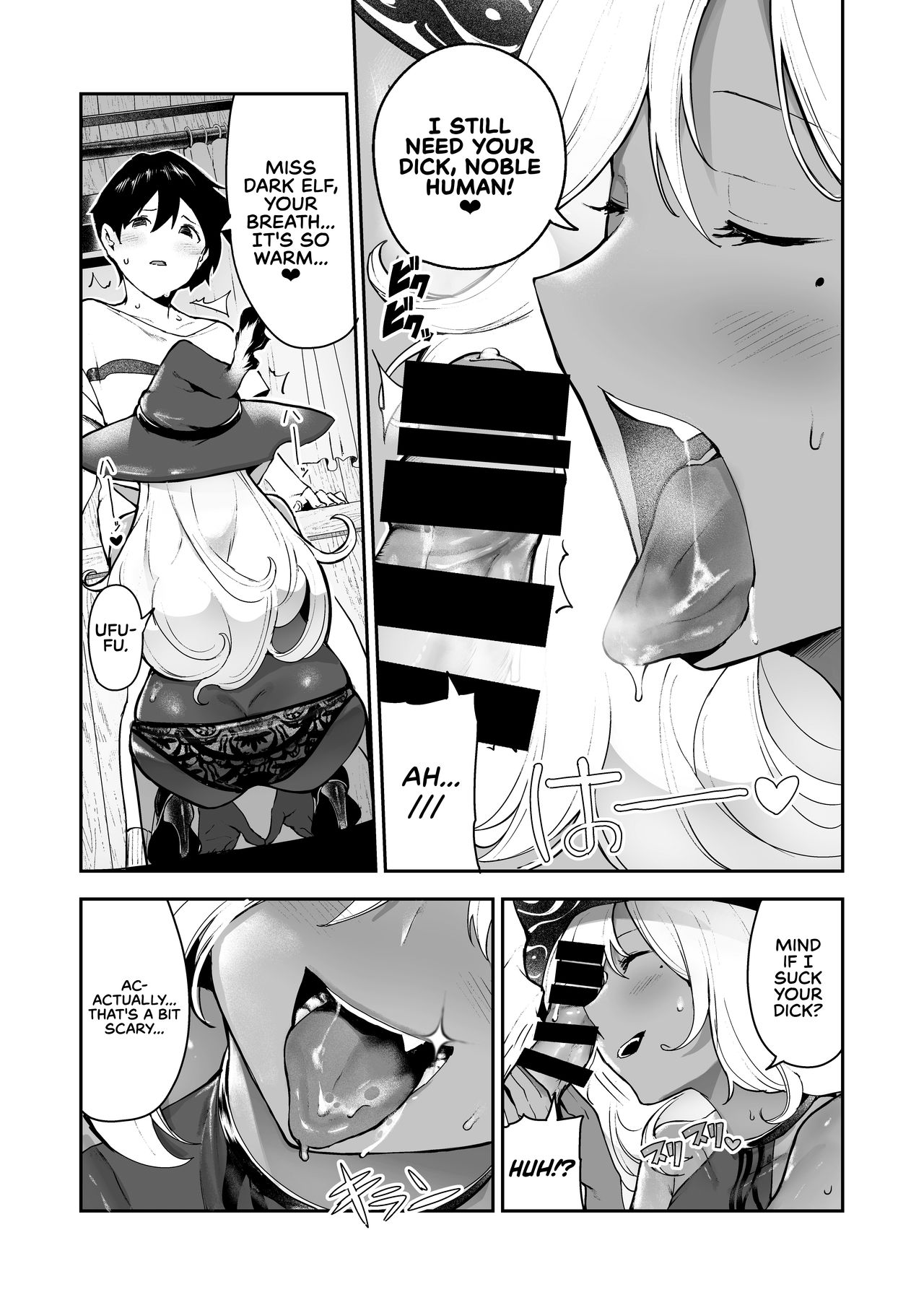 A Dark Elf’s Pregnancy Petri Dish [Itsutsuse] - Chapter 1 — Page 8