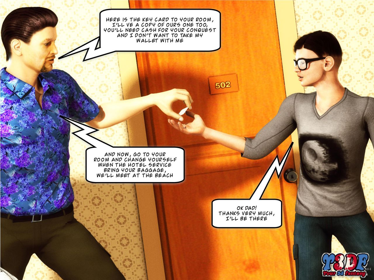 Oily [Y3DF] - Chapter 1 — Page 13