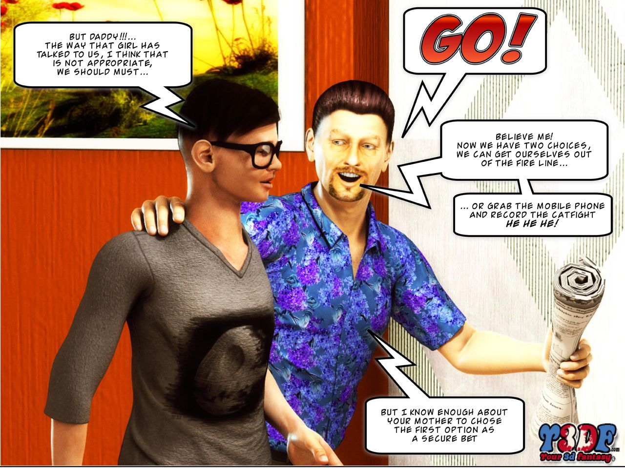 Oily [Y3DF] - Chapter 1 — Page 9