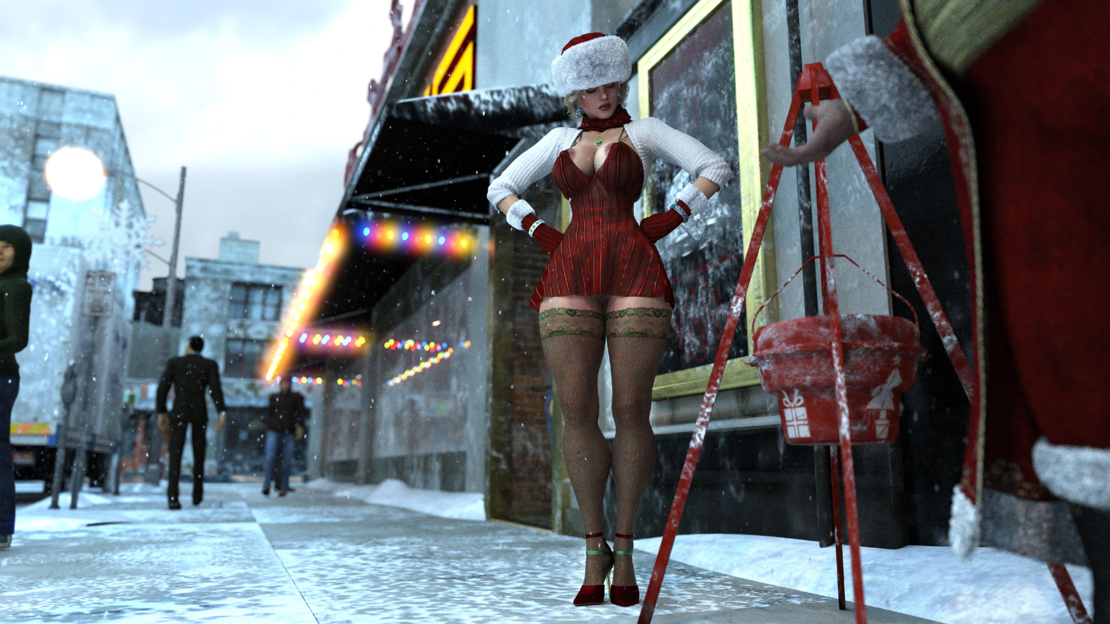 Desperate For Donations – Madelyn [ZZ2Tommy] - Chapter 1 — Page 9