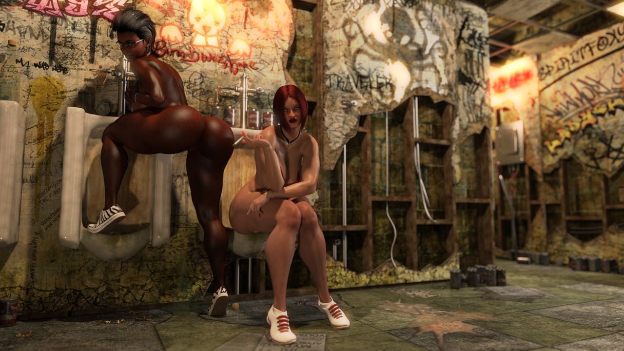 Bathroom Jerk – Lucille, Morgan [ZZ2Tommy] - Chapter 1 — Page 4