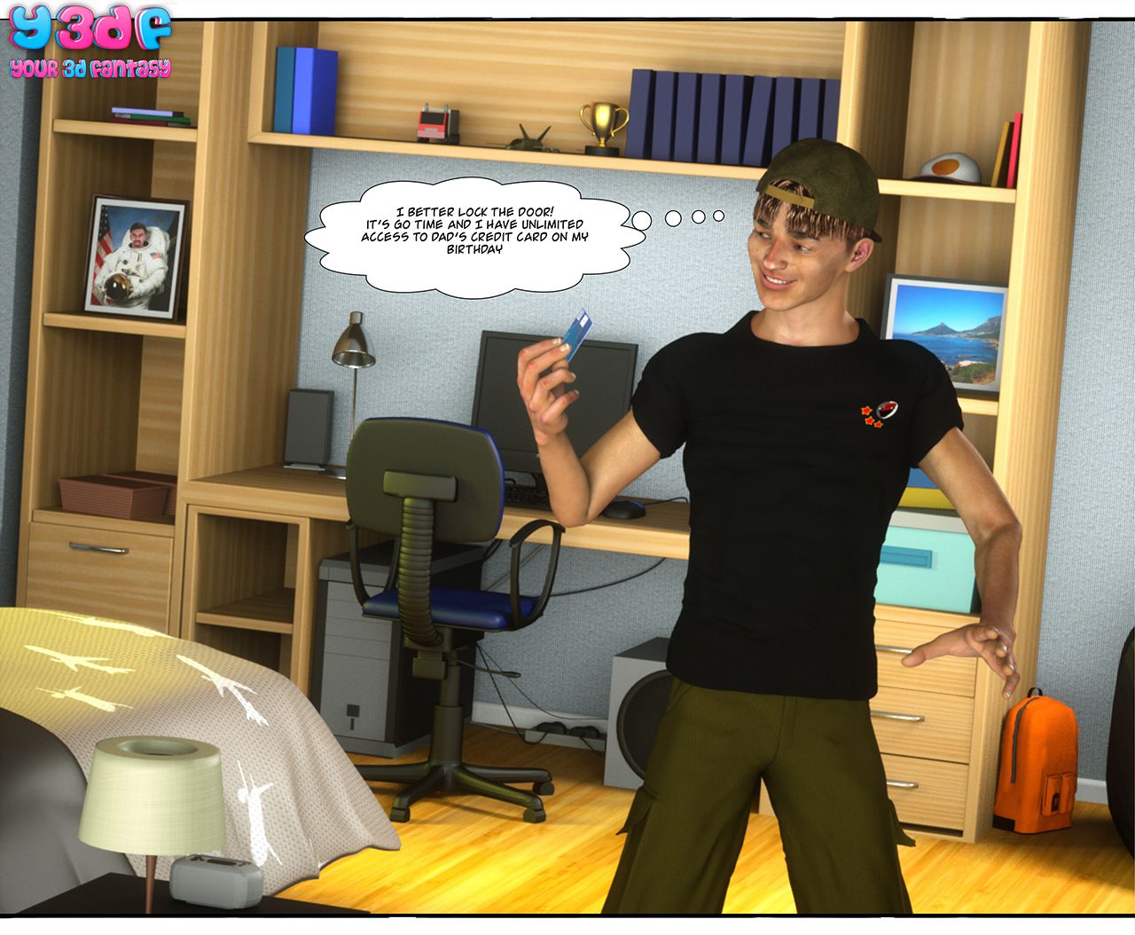 Something Is Bugging Me [Y3DF] - Chapter 1 — Page 12