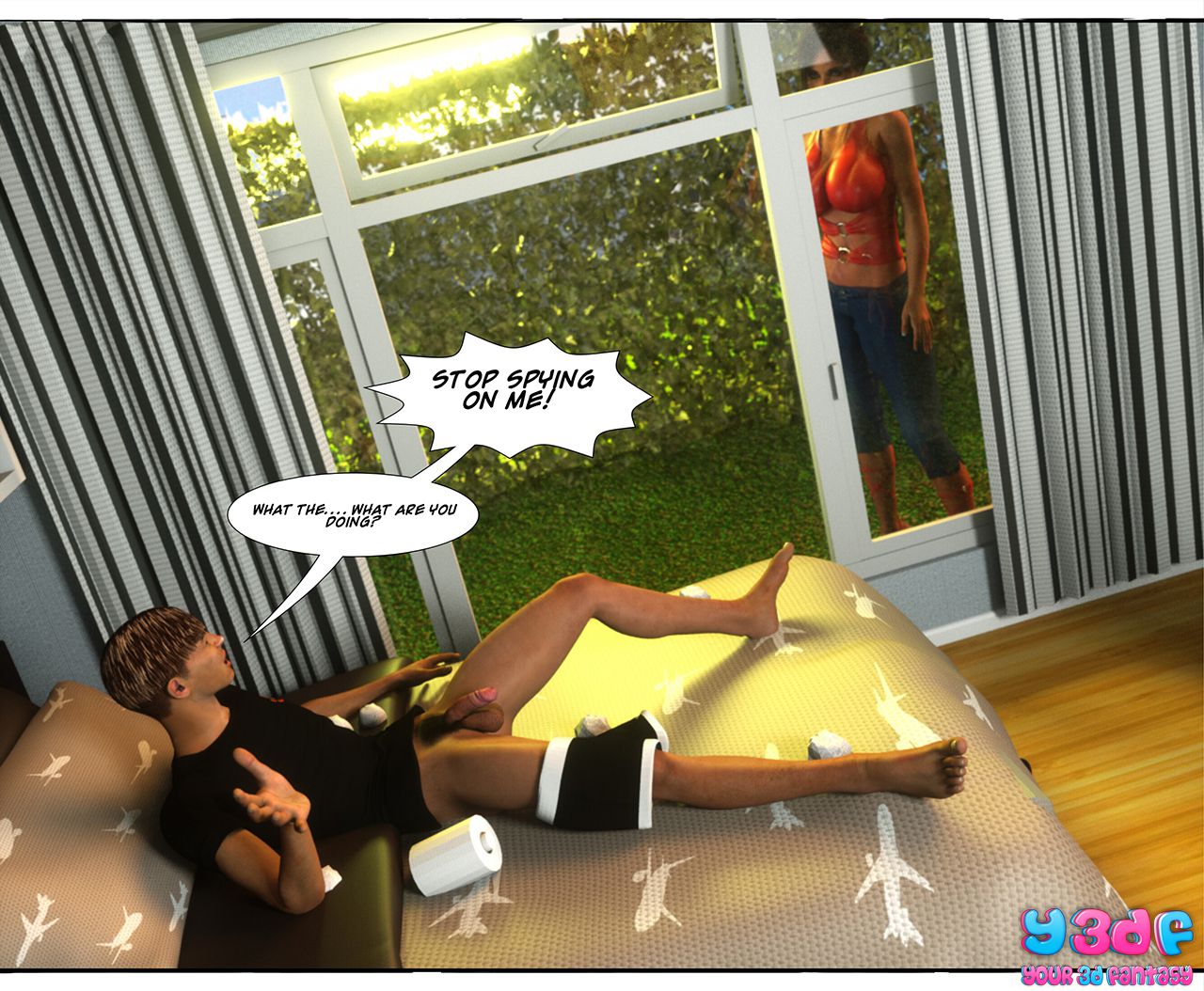 Something Is Bugging Me [Y3DF] - Chapter 1 — Page 23