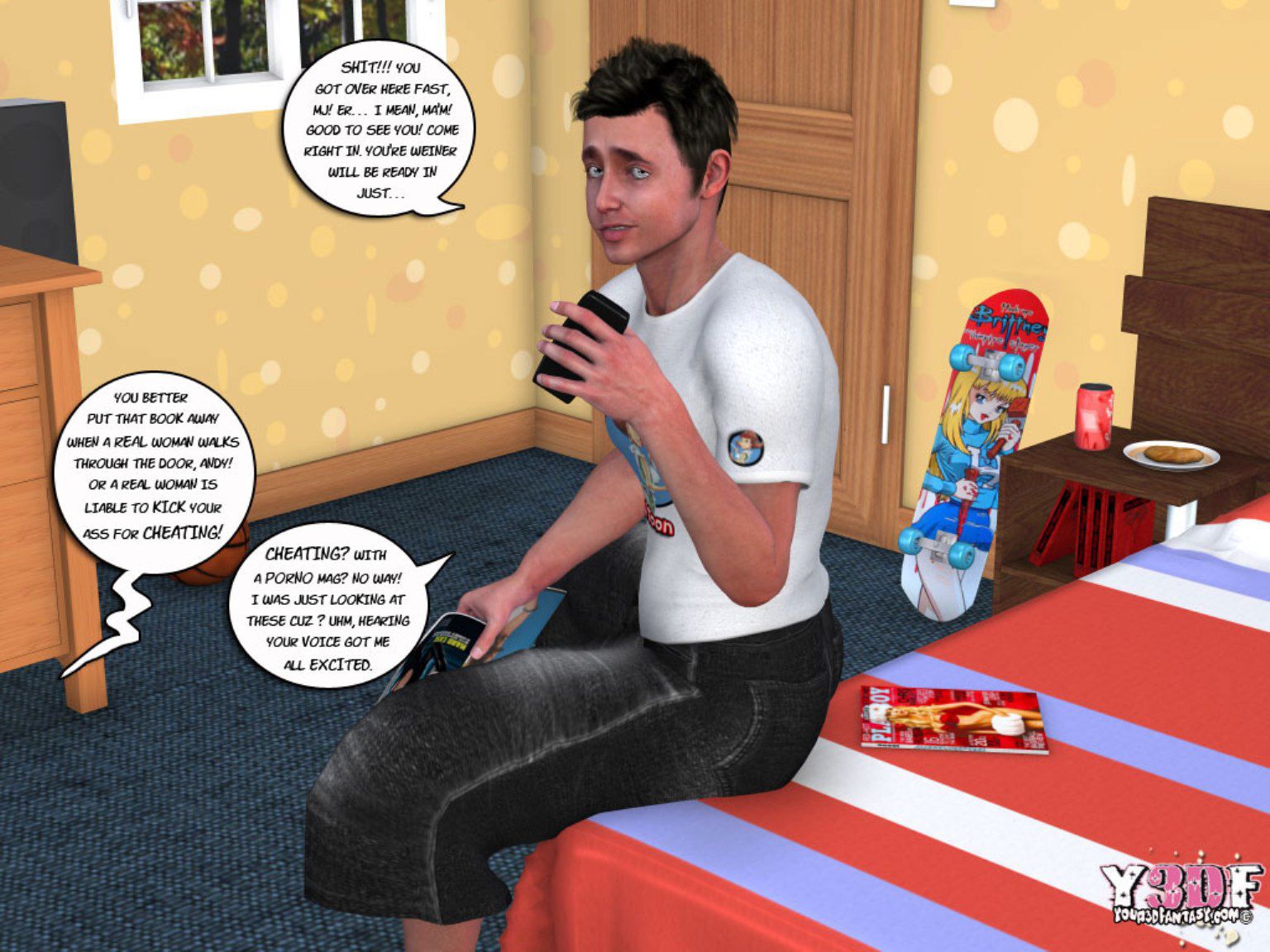 Spring Time [Y3DF] - Chapter 1 — Page 44