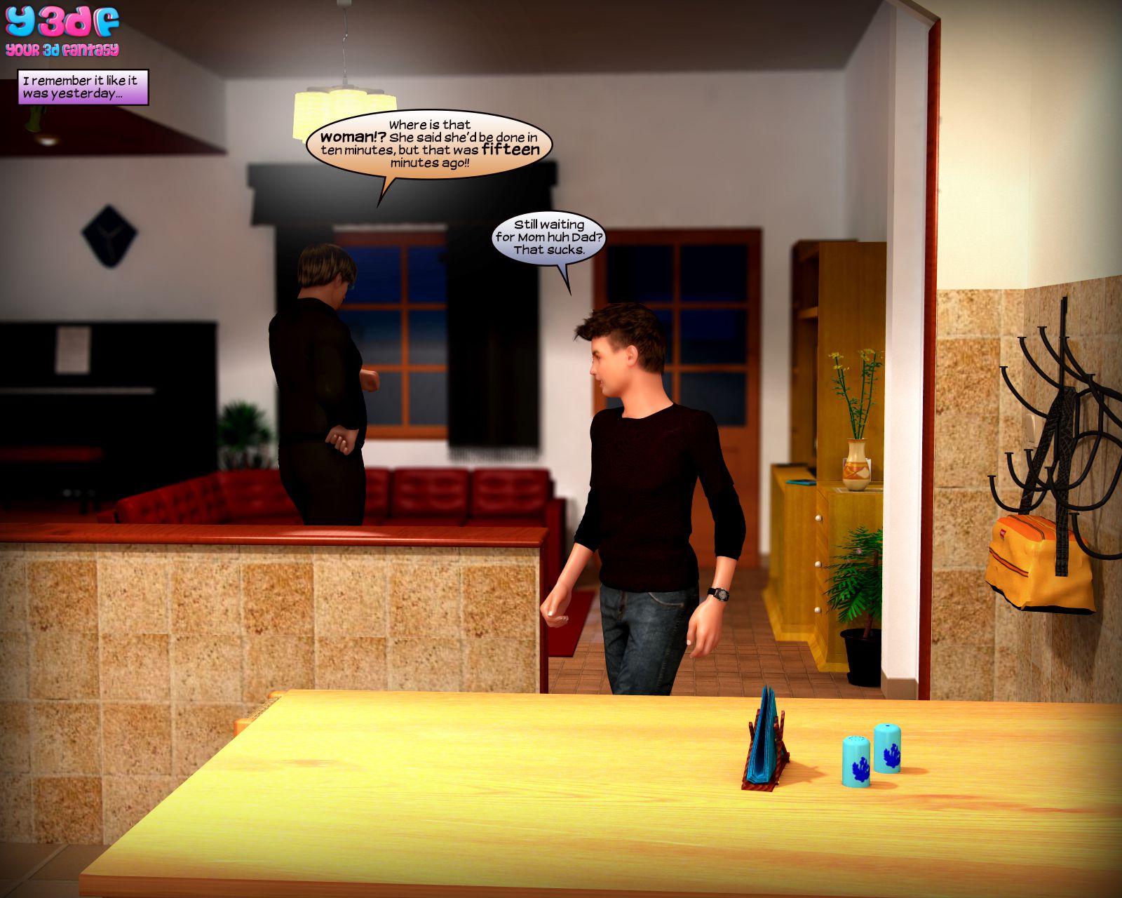 The Flashback [Y3DF] - Chapter 1 — Page 8