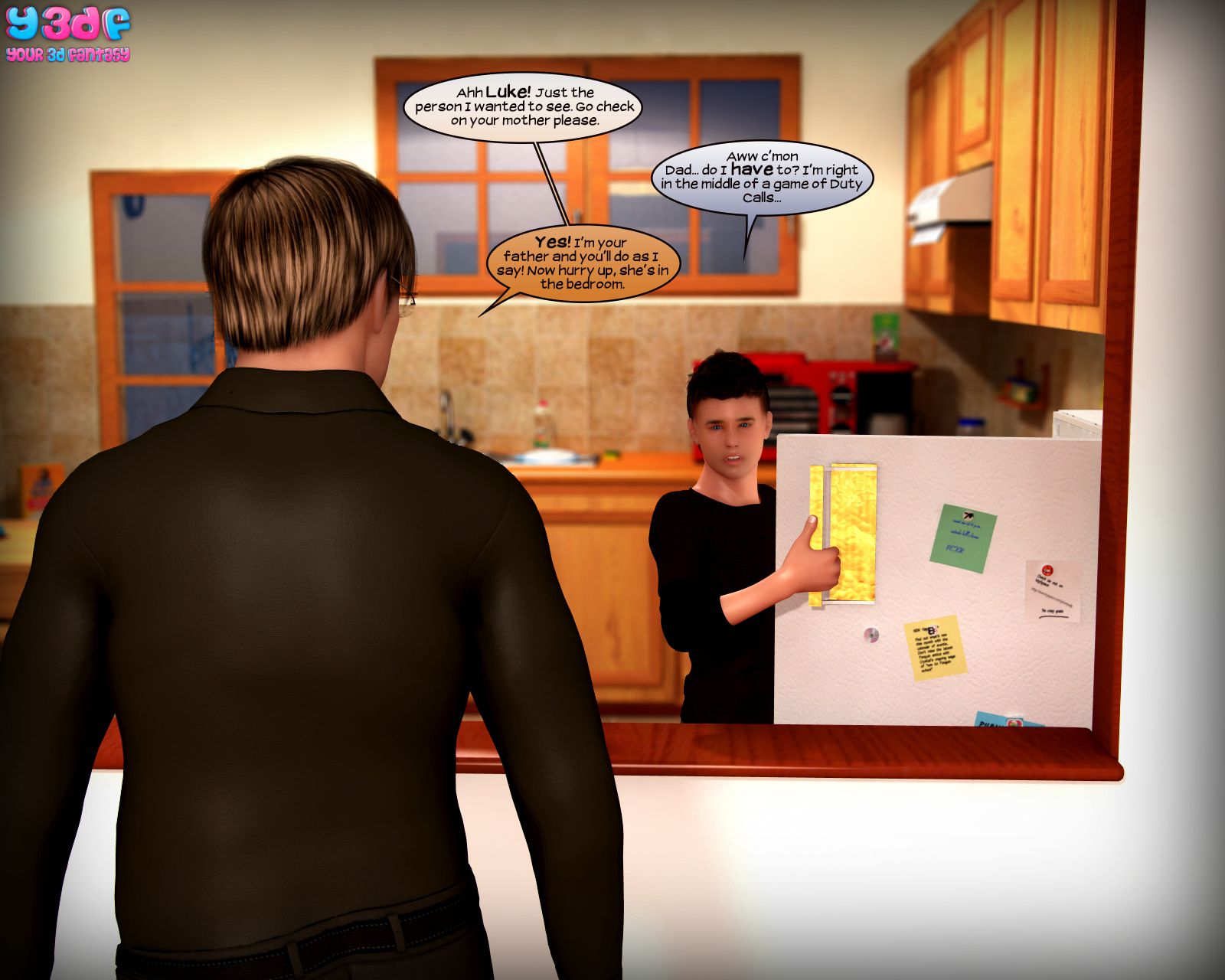 The Flashback [Y3DF] - Chapter 1 — Page 9