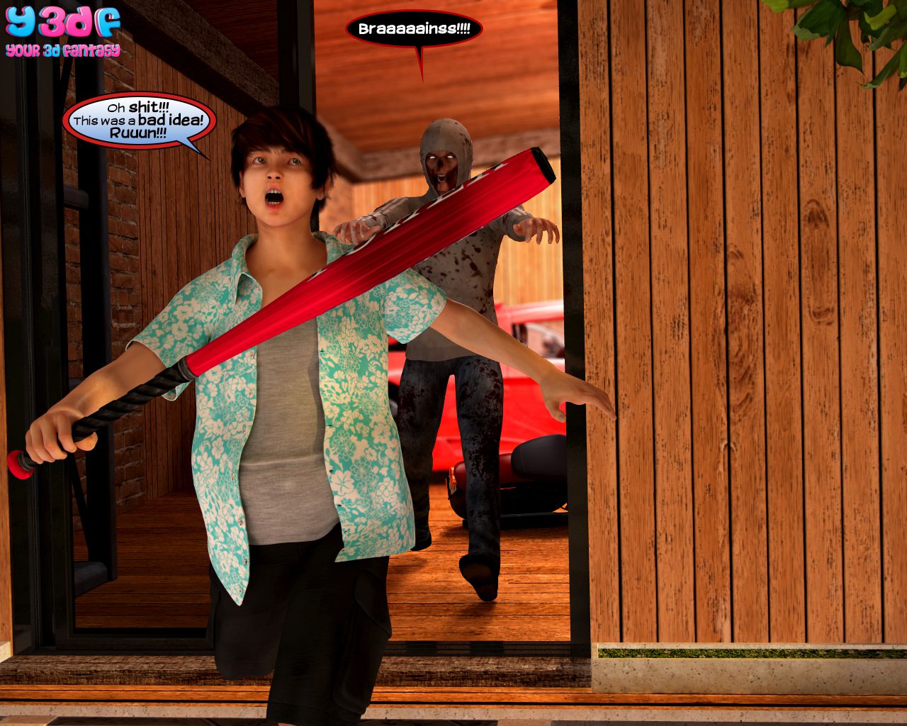 The Fucking Dead [Y3DF] - Chapter 3 — Page 9