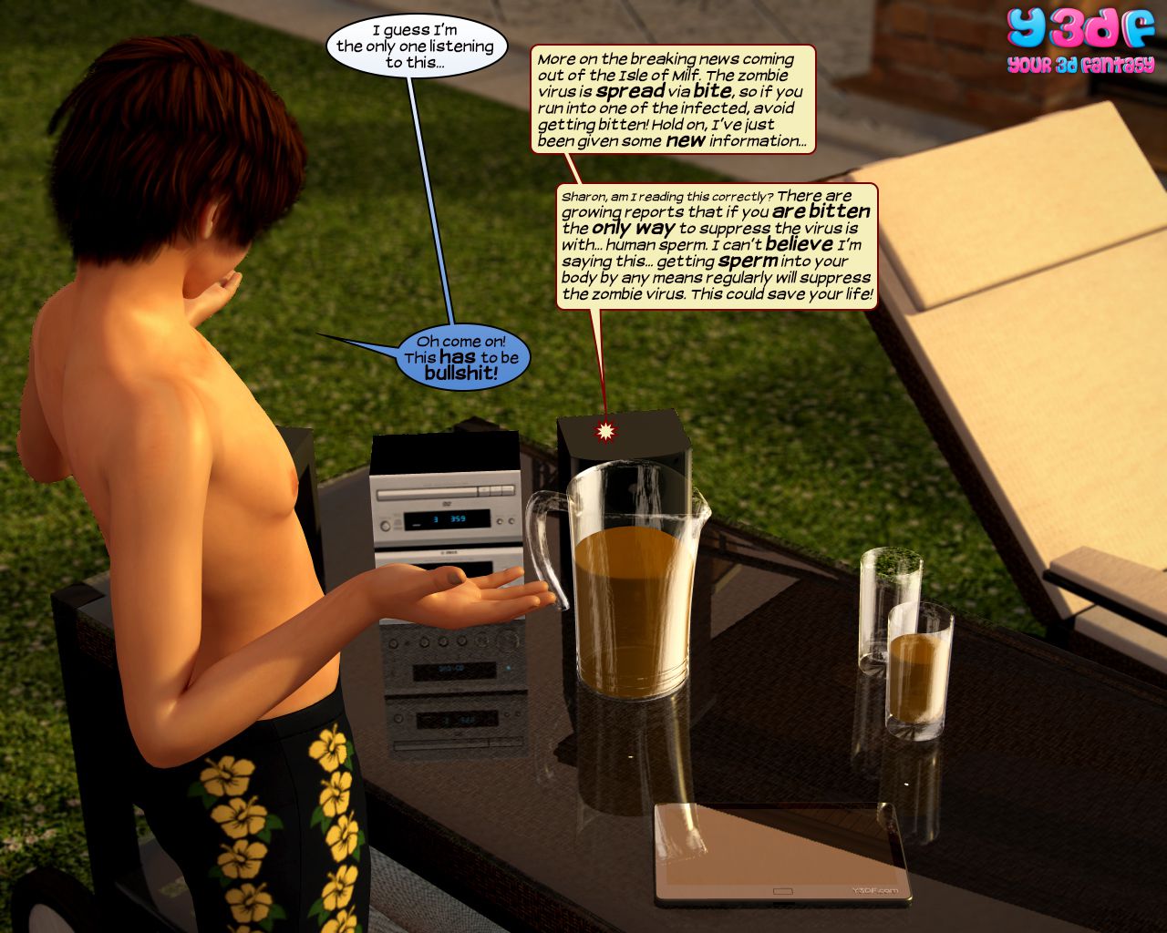 The Fucking Dead [Y3DF] - Chapter 1 — Page 14