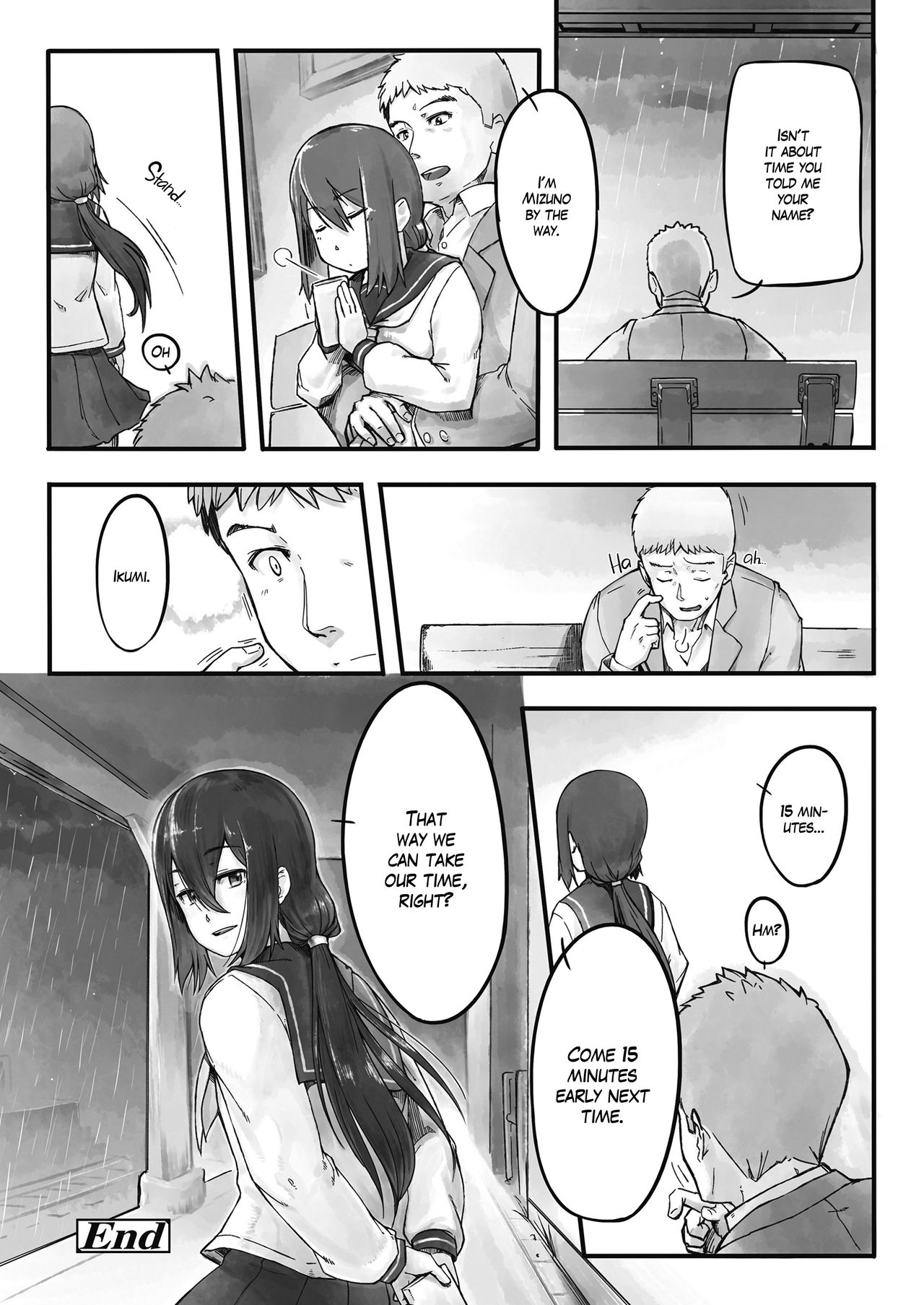 On a Bench, On a Rainy Day [Nogiguchi Kohiro] - Chapter 1 — Page 18