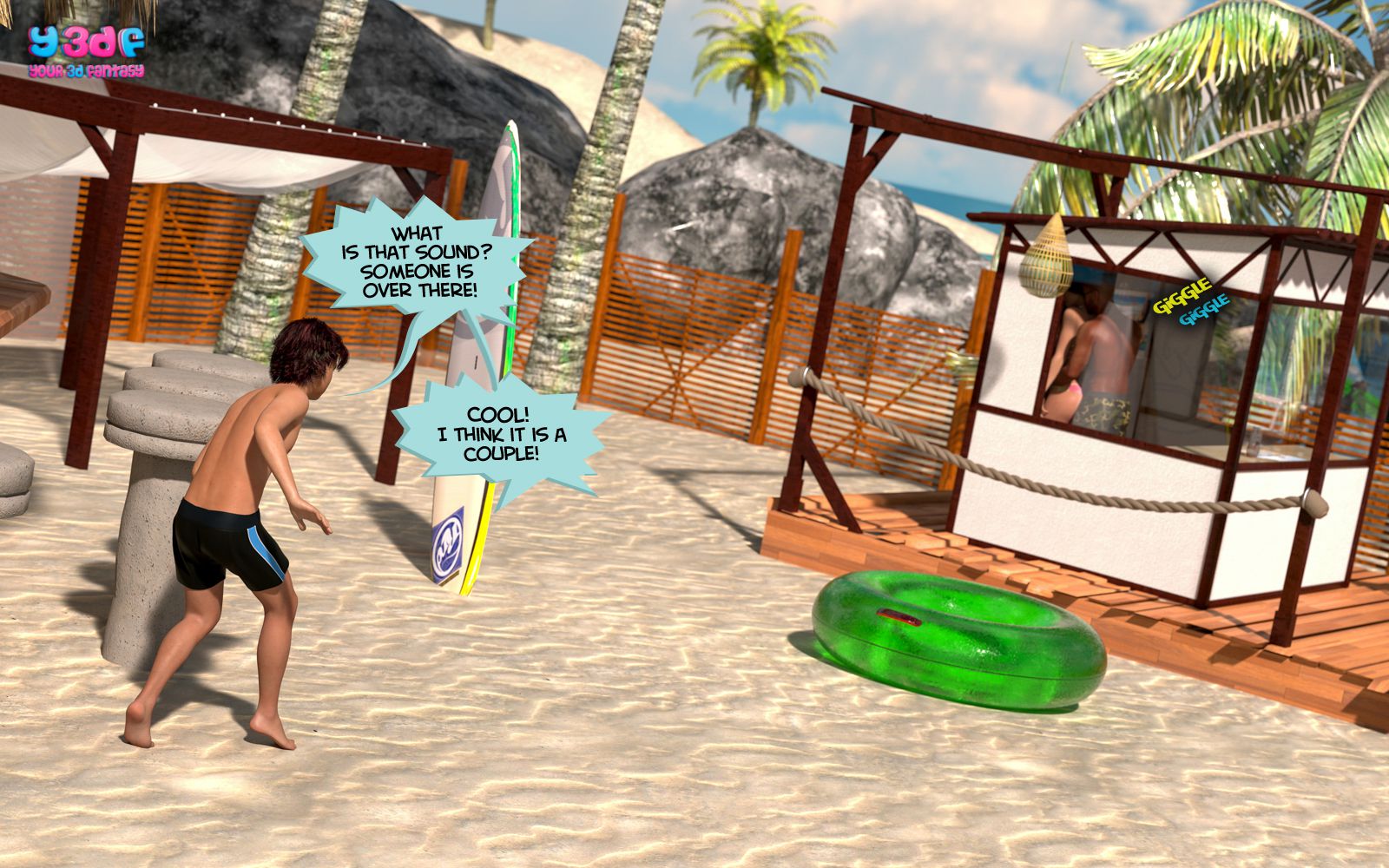 Vacation [Y3DF] - Chapter 1 — Page 11