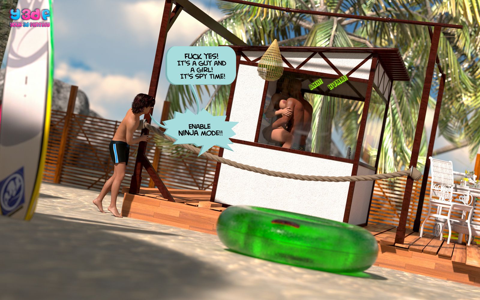 Vacation [Y3DF] - Chapter 1 — Page 12