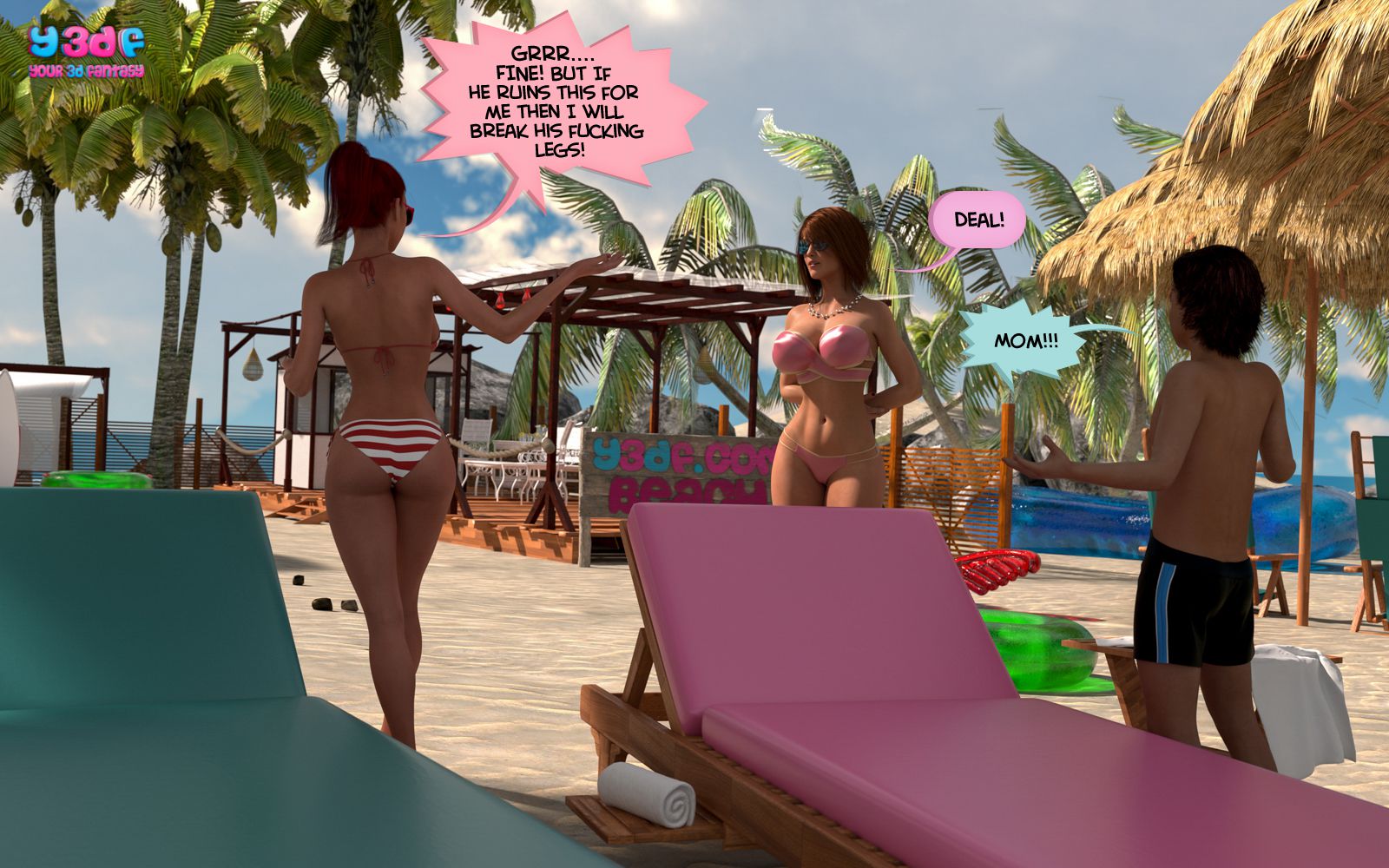 Vacation [Y3DF] - Chapter 1 — Page 26