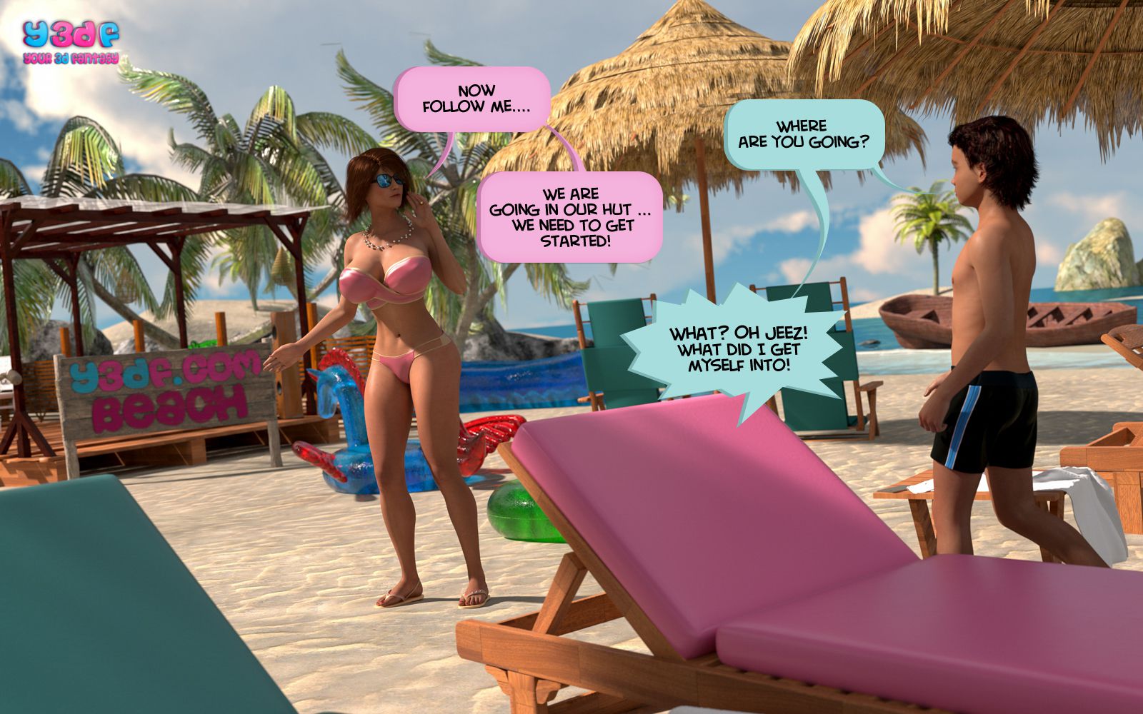 Vacation [Y3DF] - Chapter 1 — Page 29