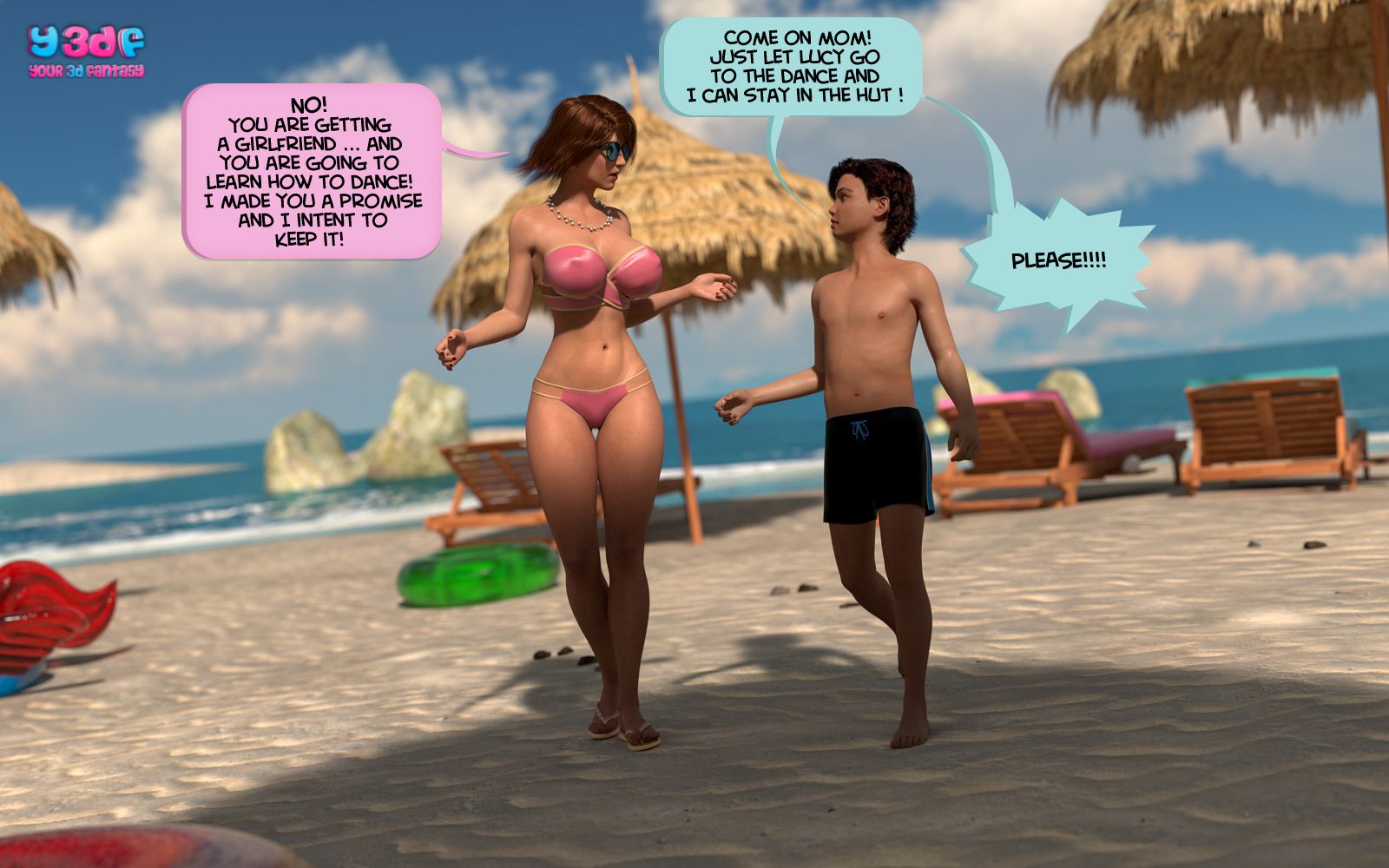 Vacation [Y3DF] - Chapter 1 — Page 30