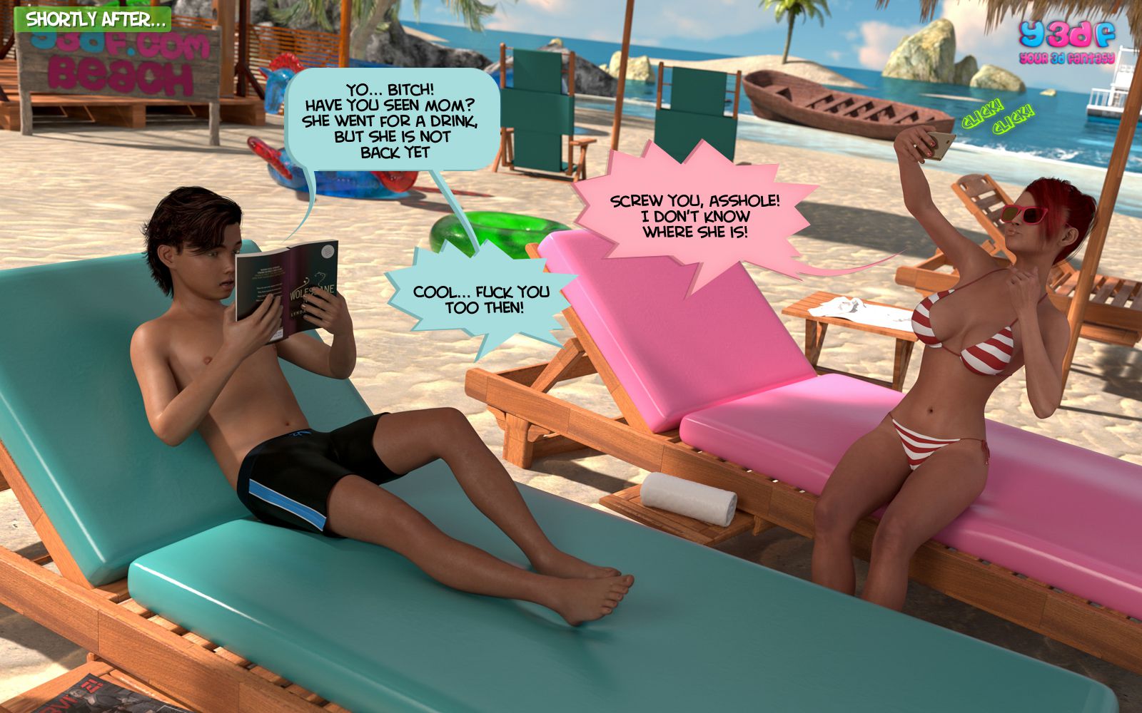 Vacation [Y3DF] - Chapter 1 — Page 8