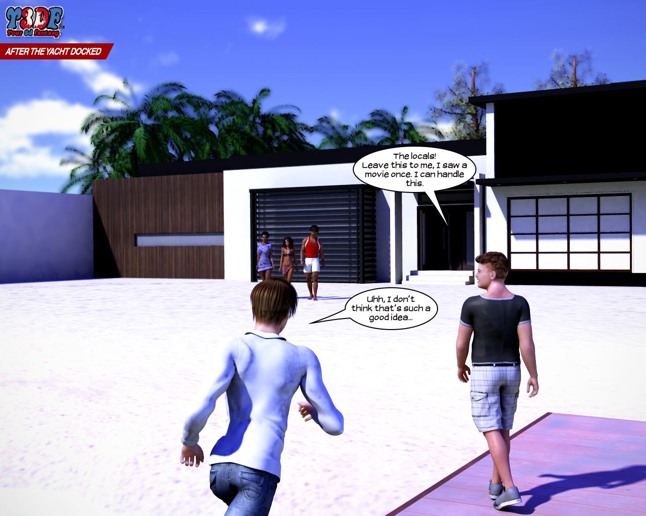 Who Did It? [Y3DF] - Chapter 1 — Page 21