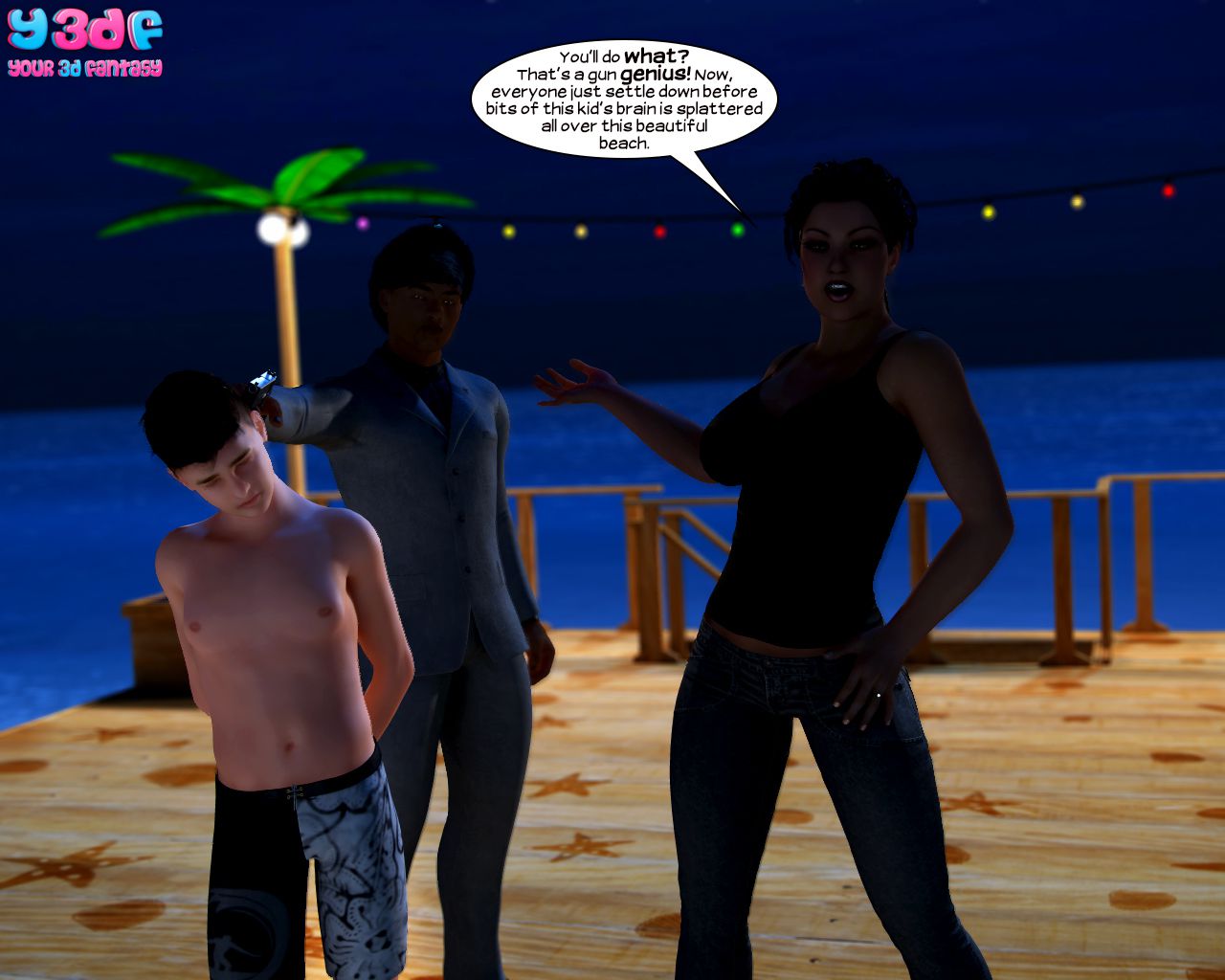 Who Did It? [Y3DF] - Chapter 3 — Page 40