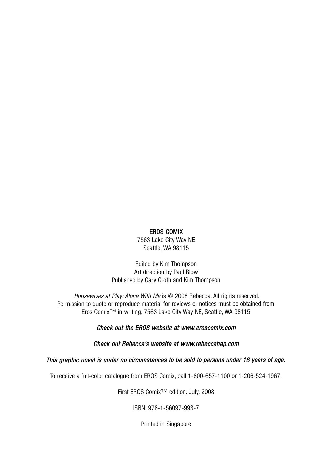 Housewives At Play – Galleries [Rebecca] - Chapter 4 — Page 4