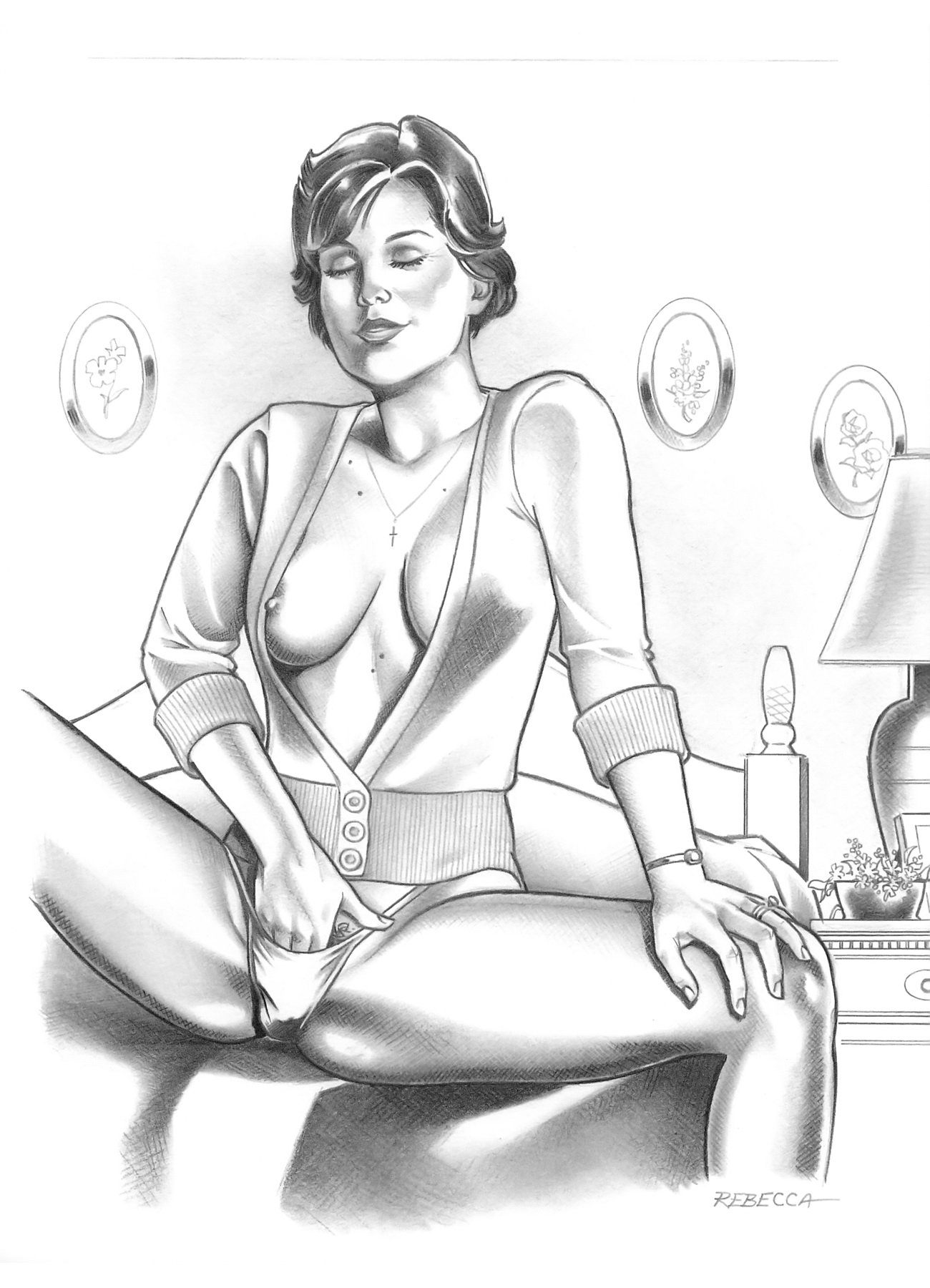 Housewives At Play – Galleries [Rebecca] - Chapter 4 — Page 46