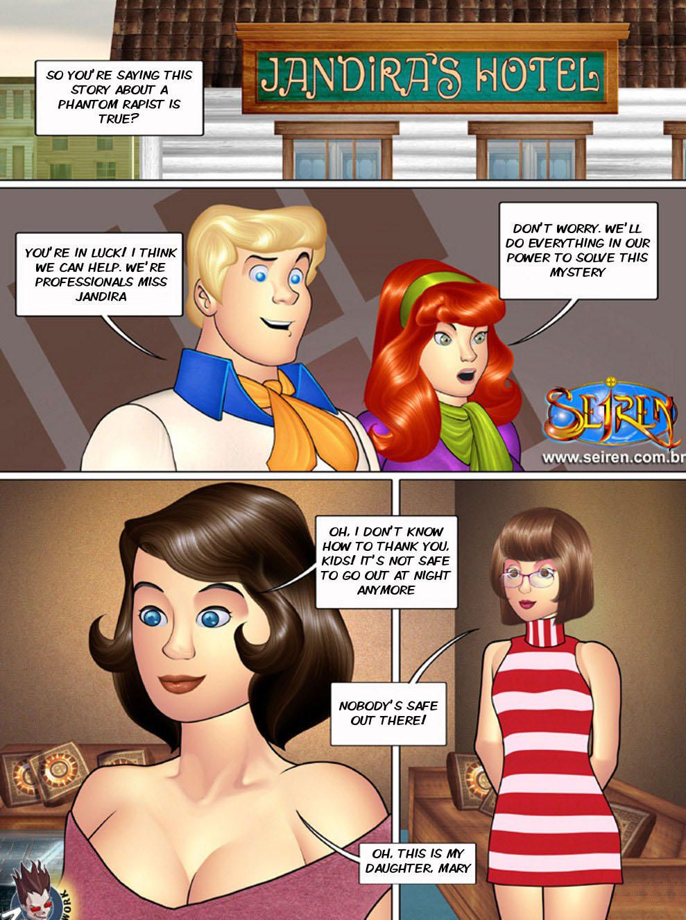 O Fantasma Encoxador (Scooby-Doo) [Seiren] - Chapter 1 — Page 41