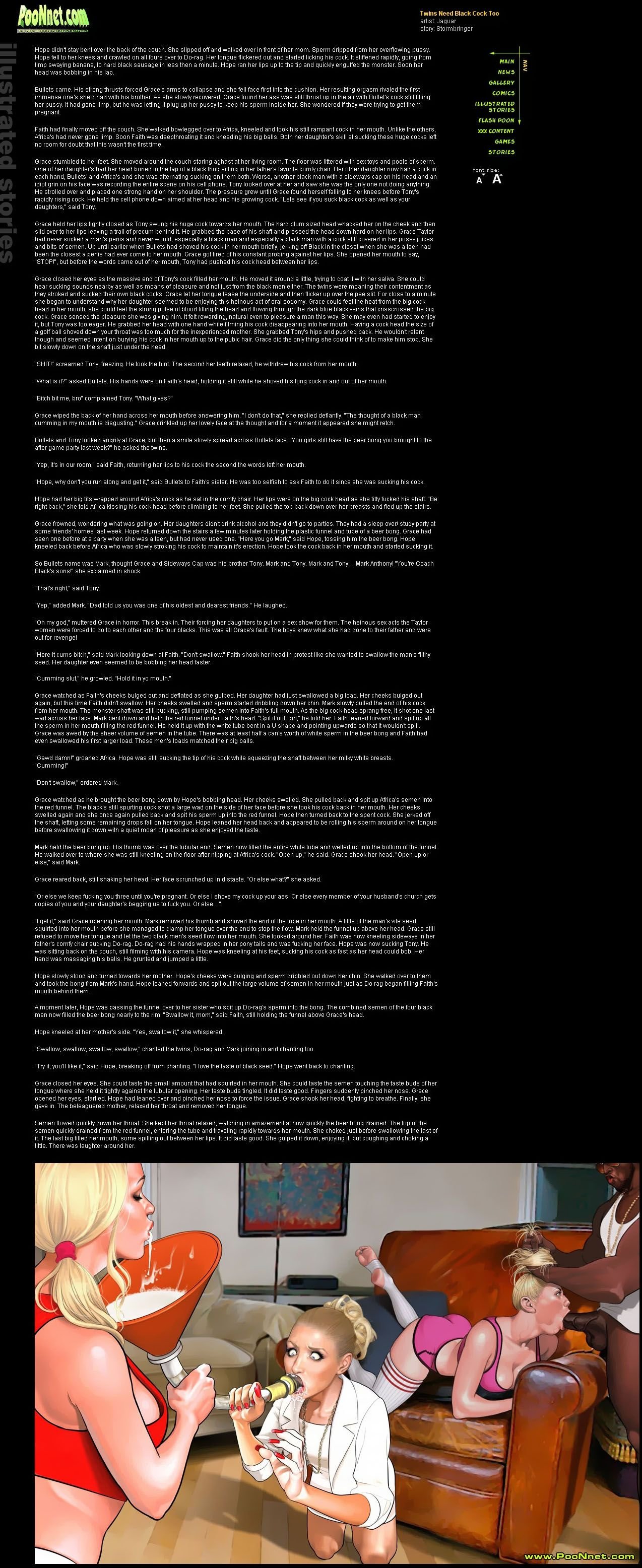 High School Twins Need Black Cock Too [PooNnet] - Chapter 1 — Page 7