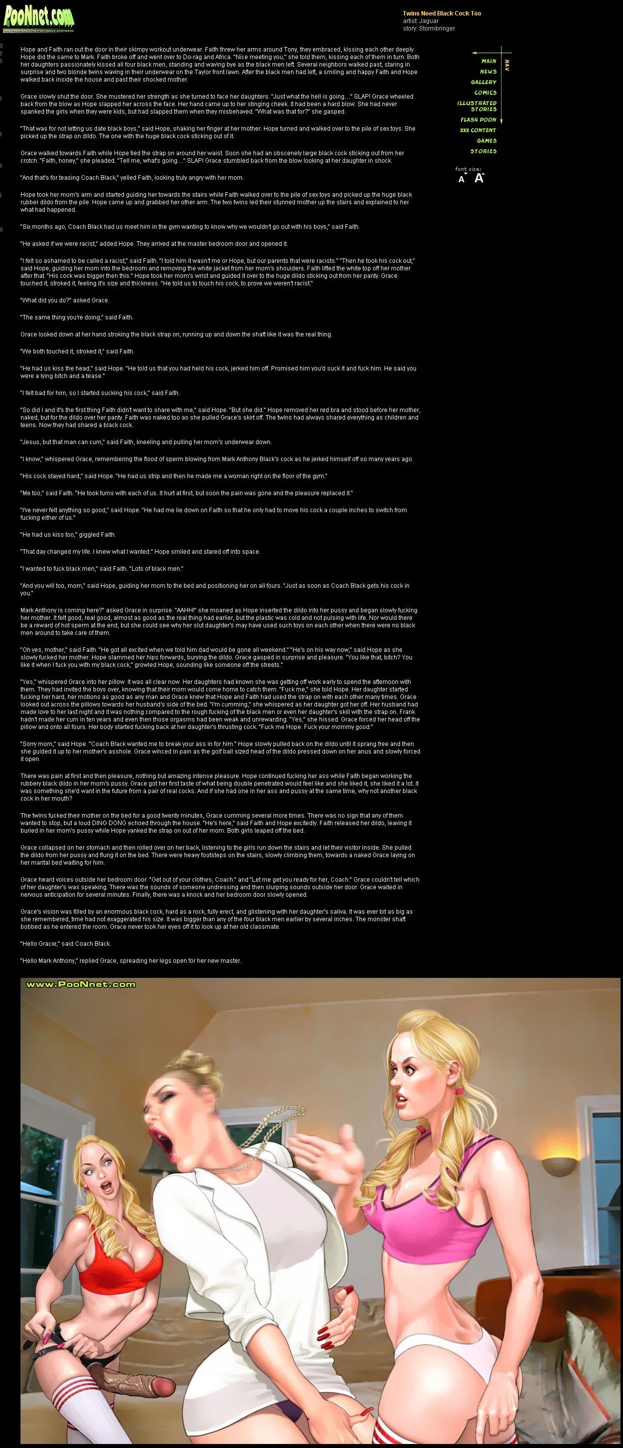 High School Twins Need Black Cock Too [PooNnet] - Chapter 1 — Page 9