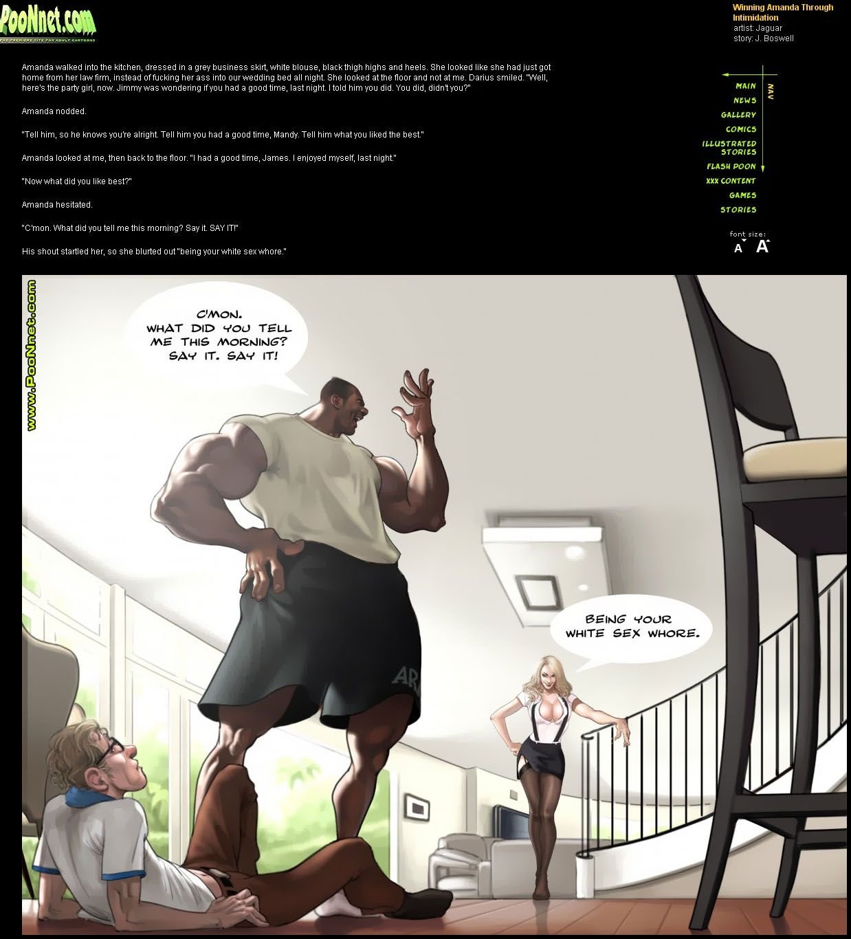 Winning Amanda Through Intimidation [PooNnet] - Chapter 1 — Page 19