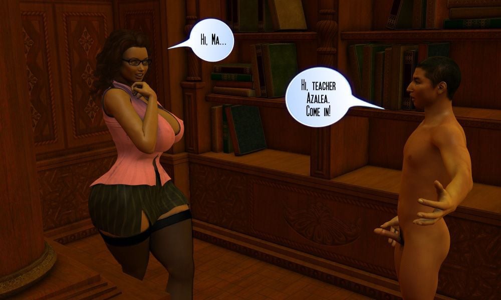 The Secret Of The Teacher Azalea [The FOXXX] - Chapter 1 — Page 43