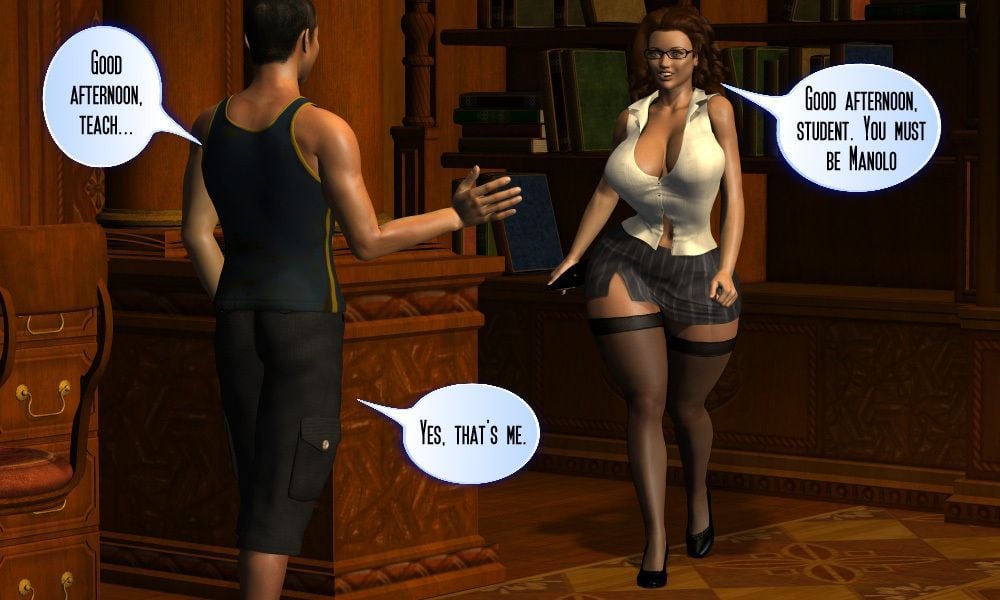 The Secret Of The Teacher Azalea [The FOXXX] - Chapter 1 — Page 7