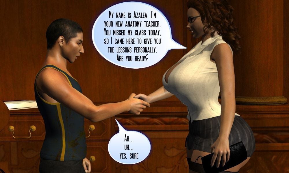 The Secret Of The Teacher Azalea [The FOXXX] - Chapter 1 — Page 8