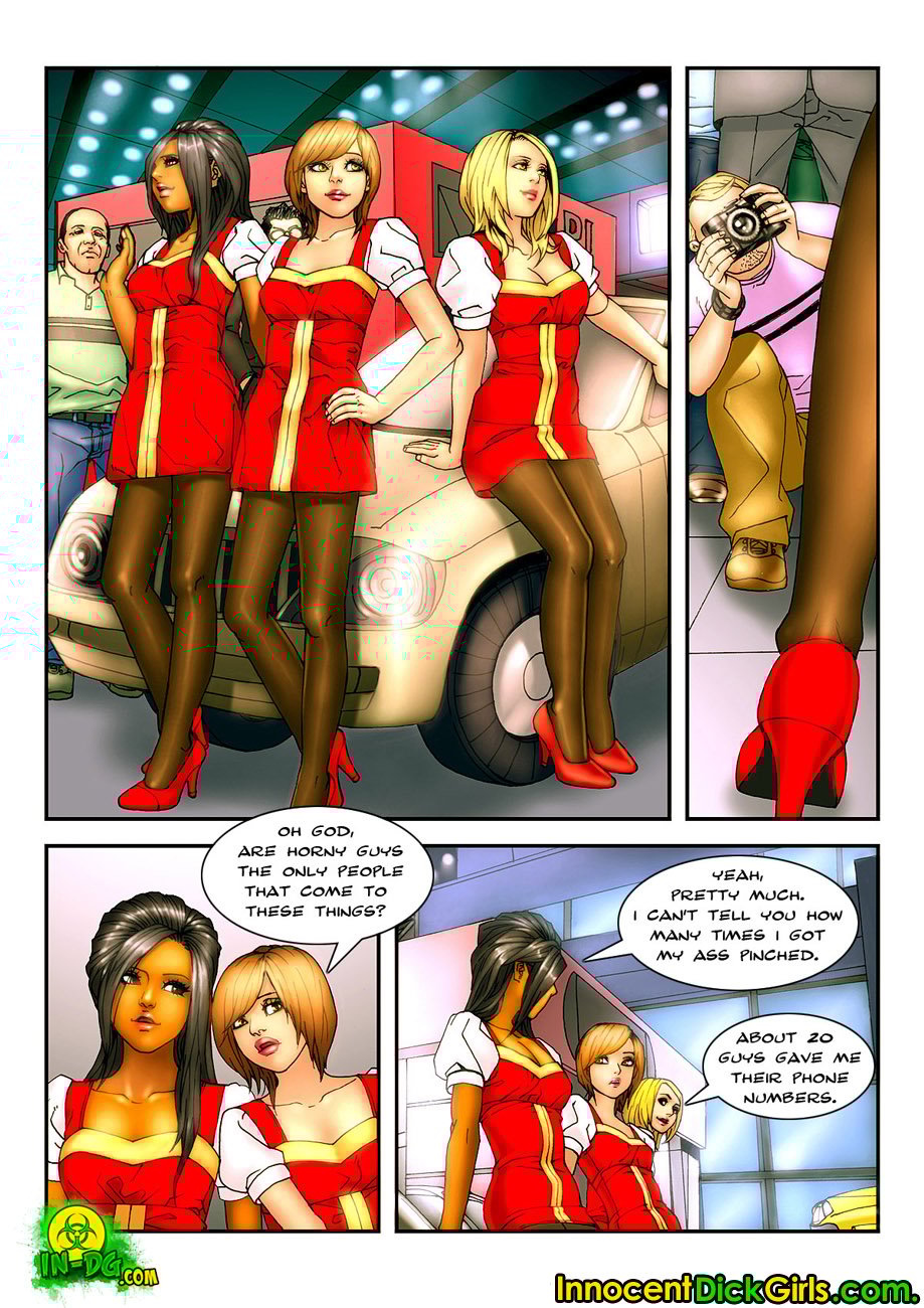 Car Show – Christine [InnocentDickGirls] - Chapter 1 — Page 6