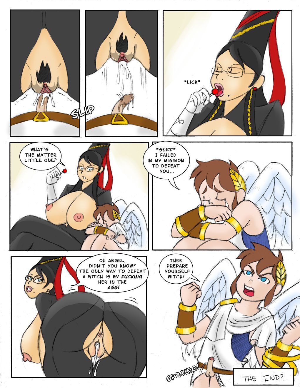 Bayonetta VS Kid Icarus (Kid Icarus , Bayonetta) [Glassfish] - Chapter 1 — Page 14