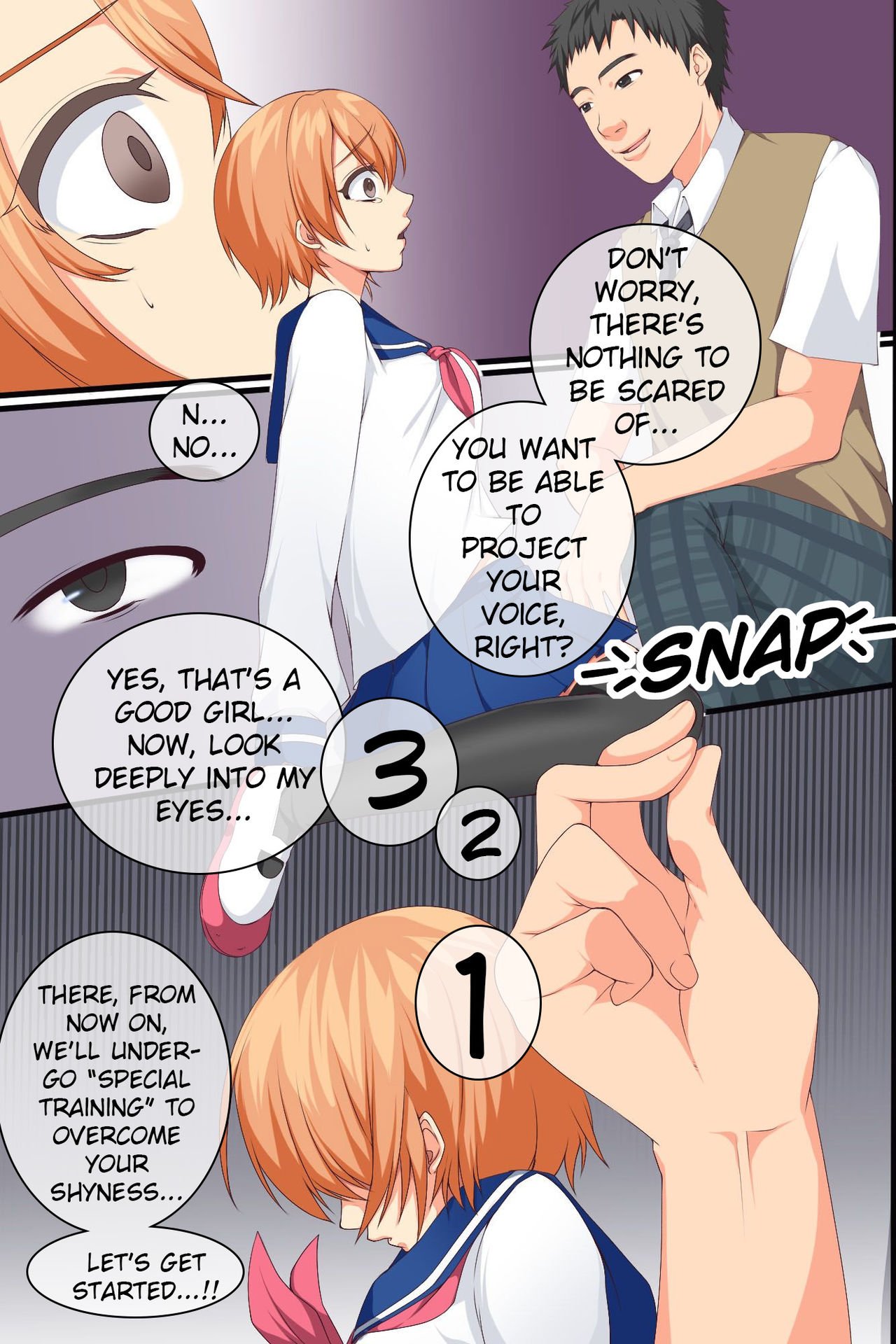 Hypnotized Obedient Classmates [MC] - Chapter 1 — Page 11