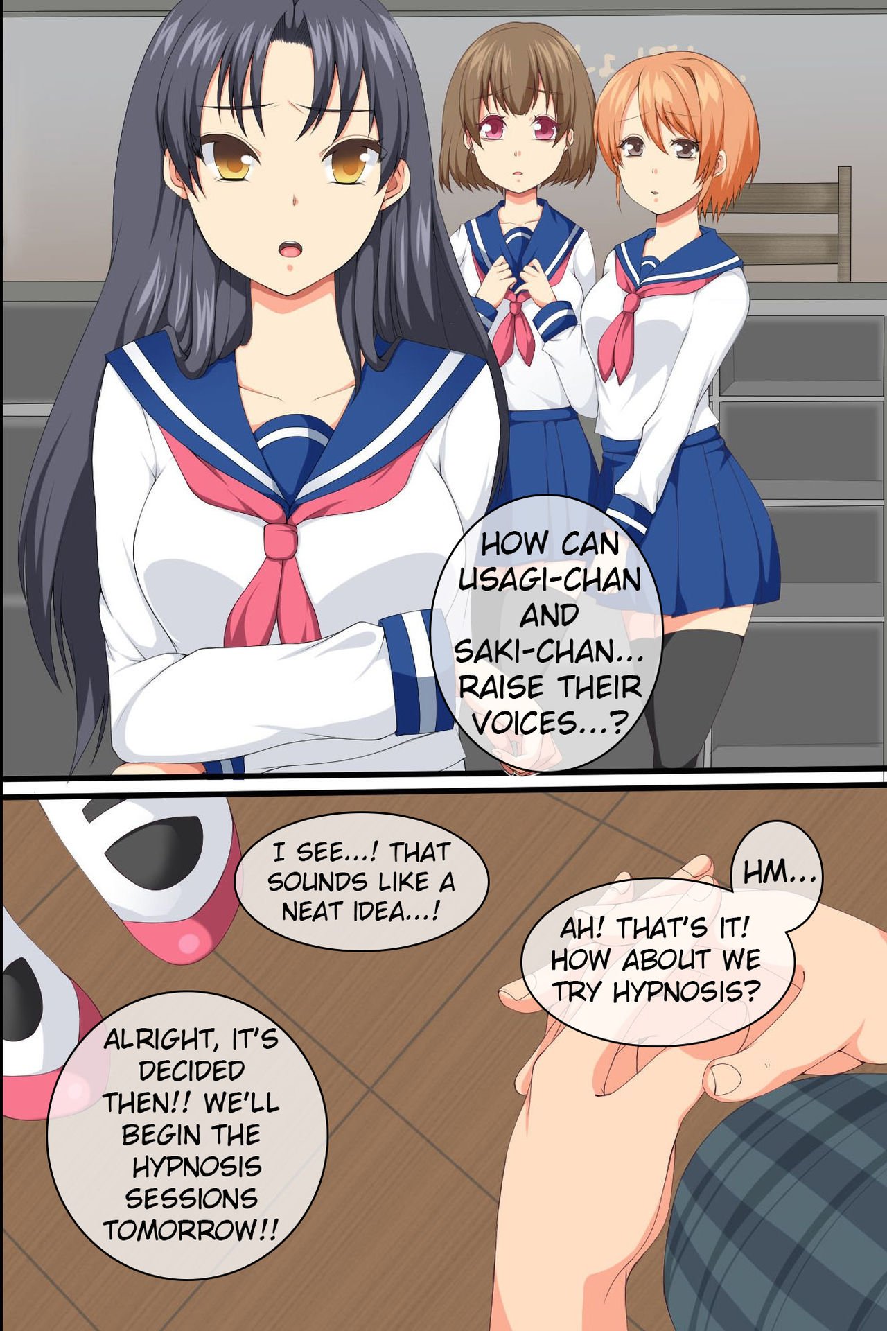 Hypnotized Obedient Classmates [MC] - Chapter 1 — Page 4