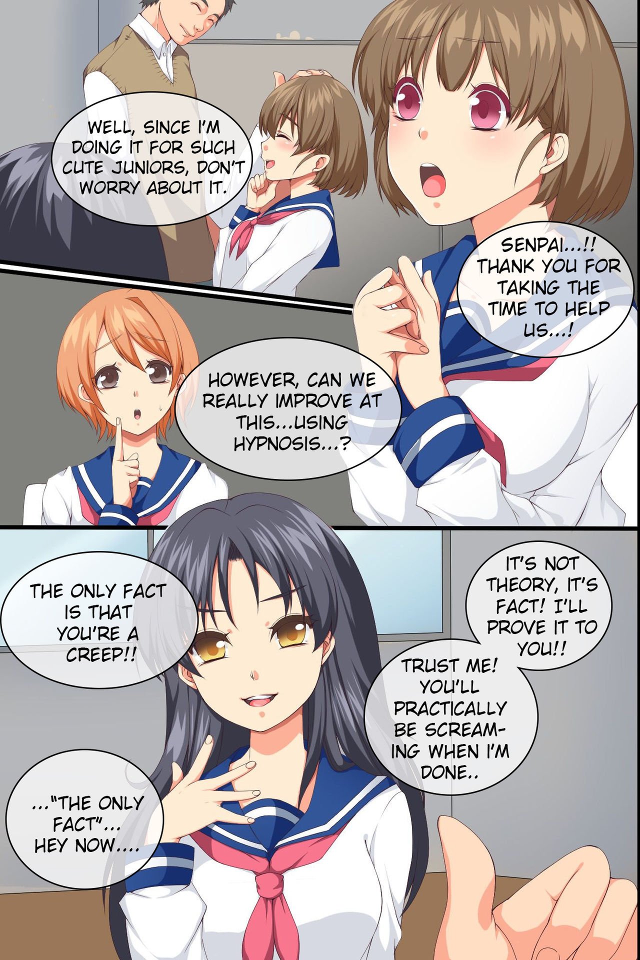 Hypnotized Obedient Classmates [MC] - Chapter 1 — Page 5