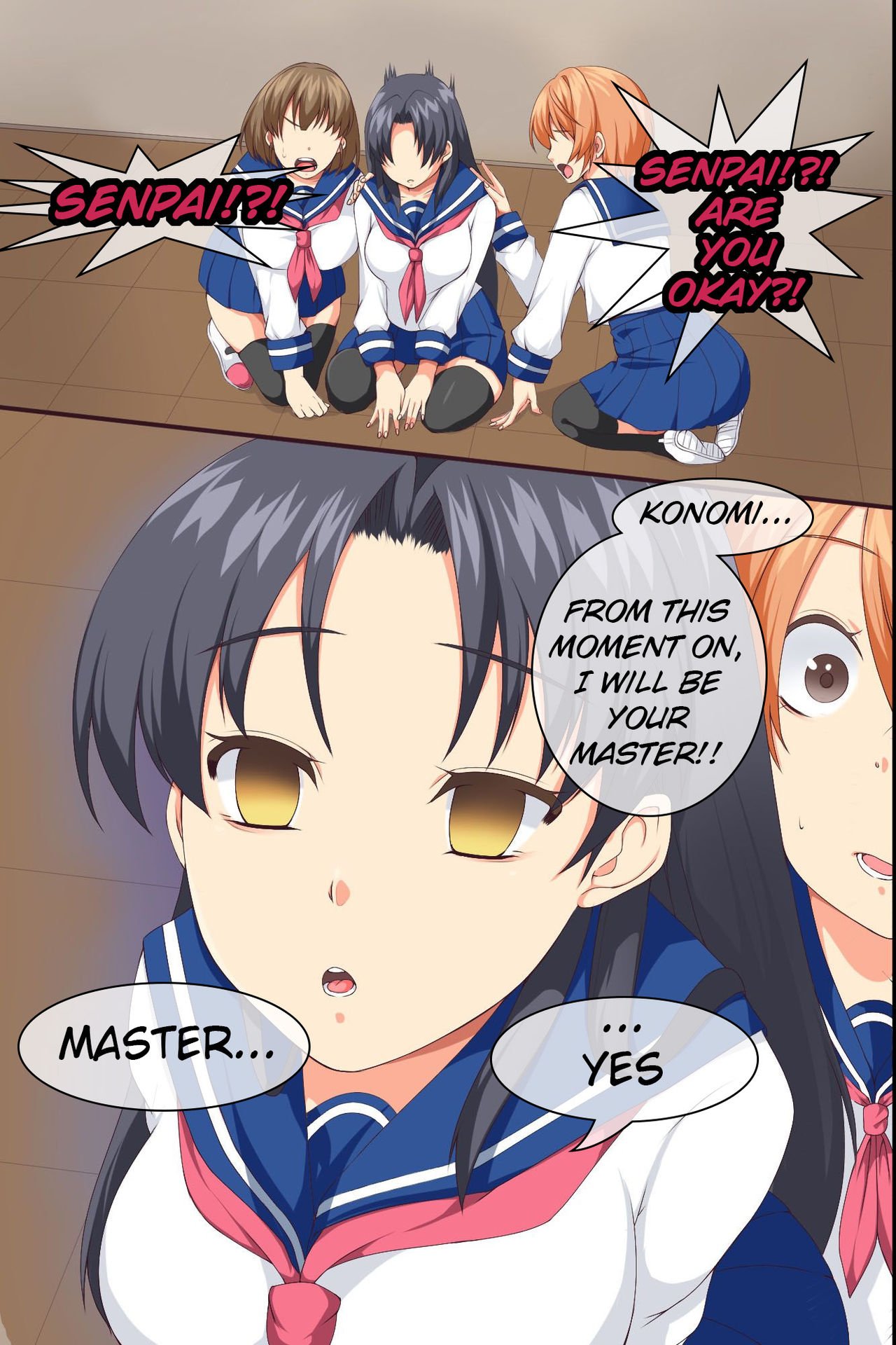 Hypnotized Obedient Classmates [MC] - Chapter 1 — Page 7