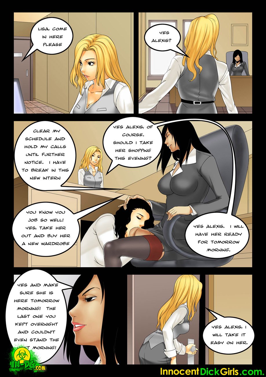 College Intern – Alexis [InnocentDickGirls] - Chapter 1 — Page 9