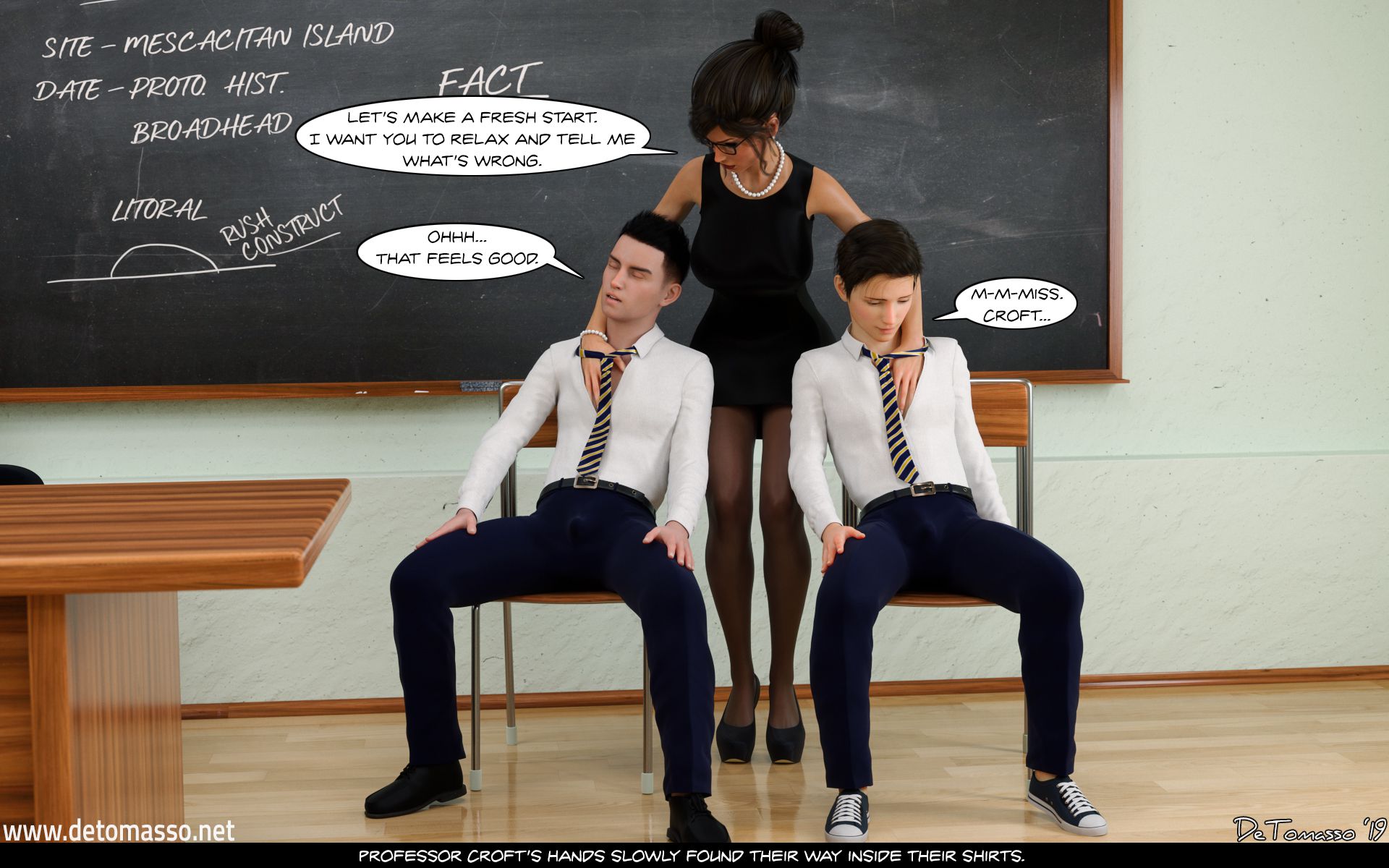 Advanced Lessons (Tomb Raider) [DeTomasso] - Chapter 1 — Page 13