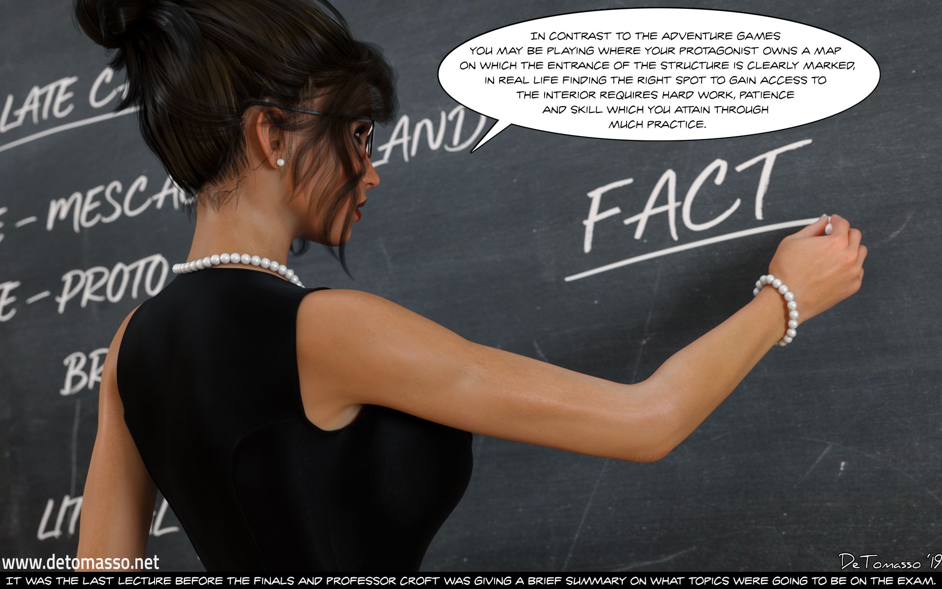 Advanced Lessons (Tomb Raider) [DeTomasso] - Chapter 1 — Page 5