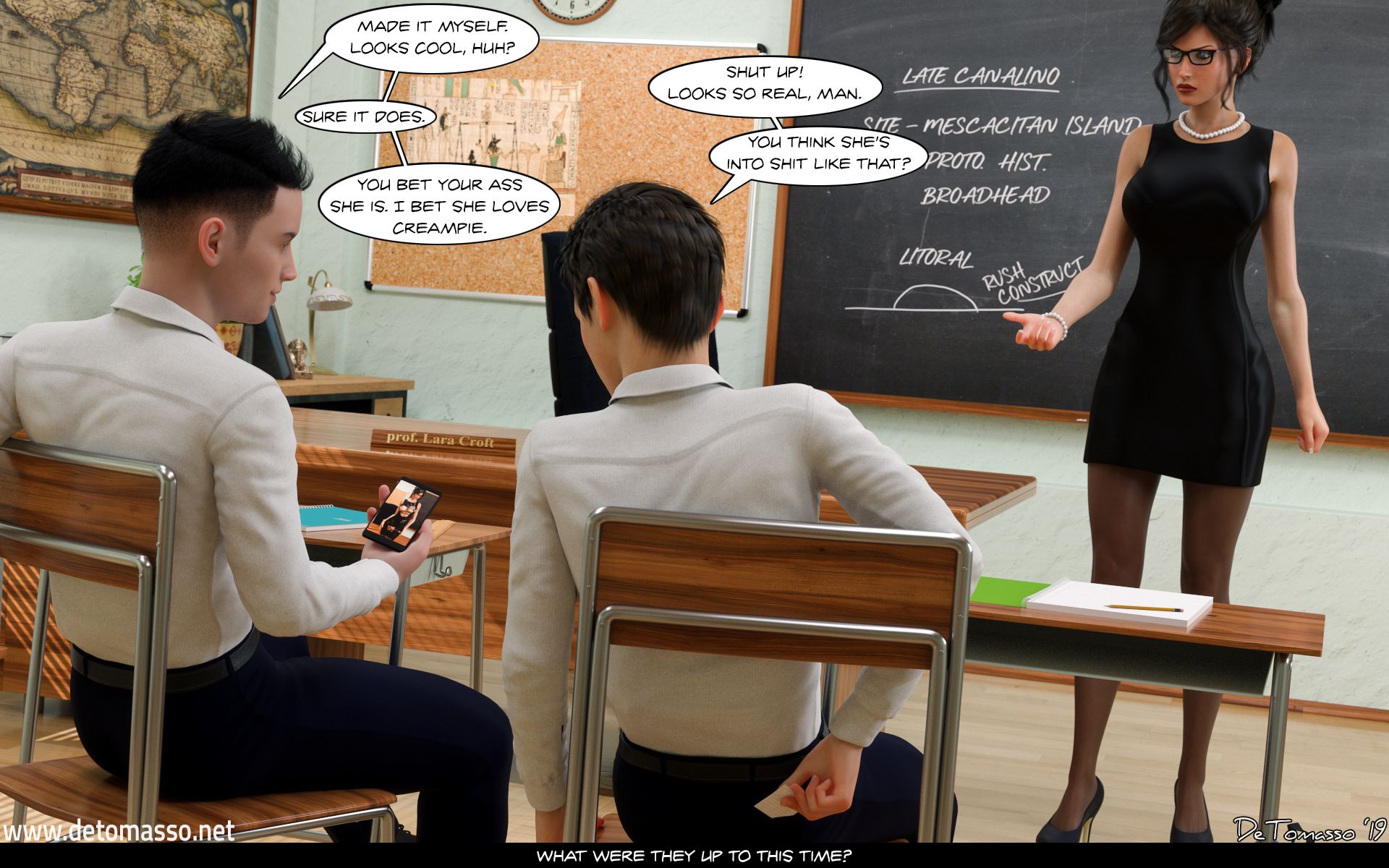 Advanced Lessons (Tomb Raider) [DeTomasso] - Chapter 1 — Page 8