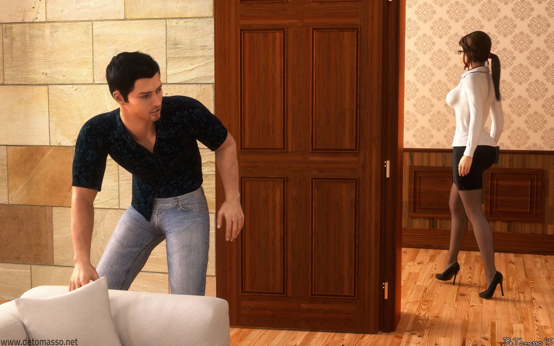 The Love Game (Tomb Raider) [DeTomasso] - Chapter 1 — Page 10