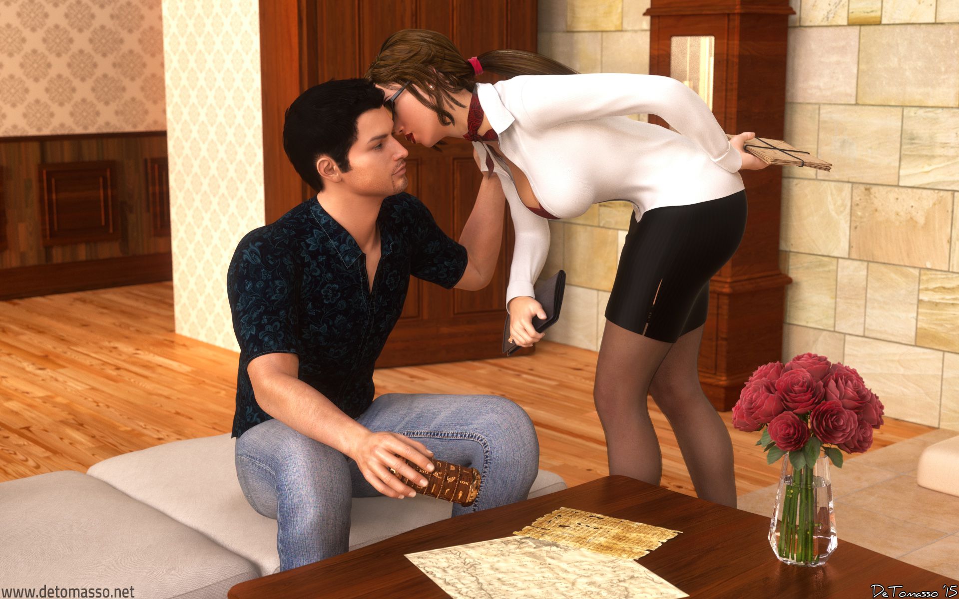 The Love Game (Tomb Raider) [DeTomasso] - Chapter 1 — Page 6